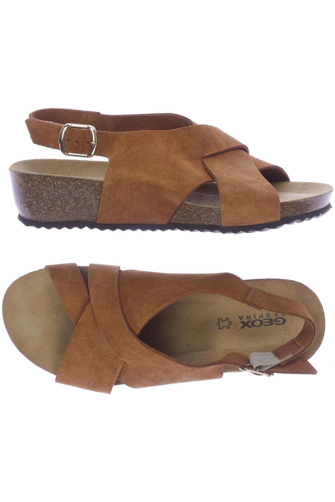 

Geox Damen Sandale, braun, Gr. 37