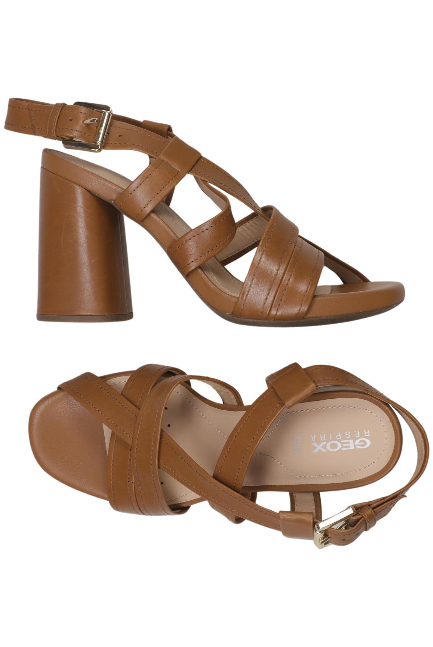 

Geox Damen Sandale, braun, Gr. 38