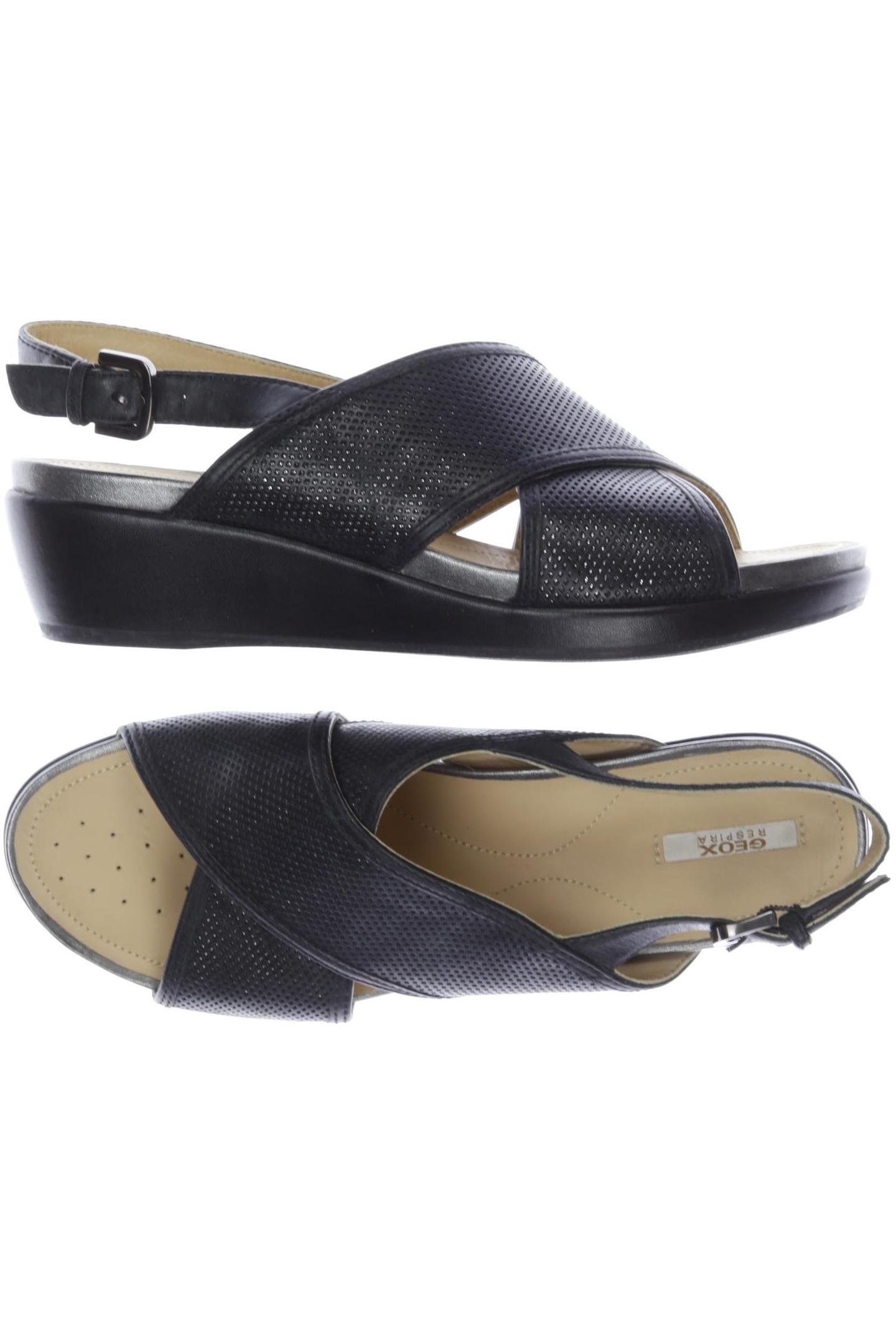 

Geox Damen Sandale, schwarz, Gr. 40
