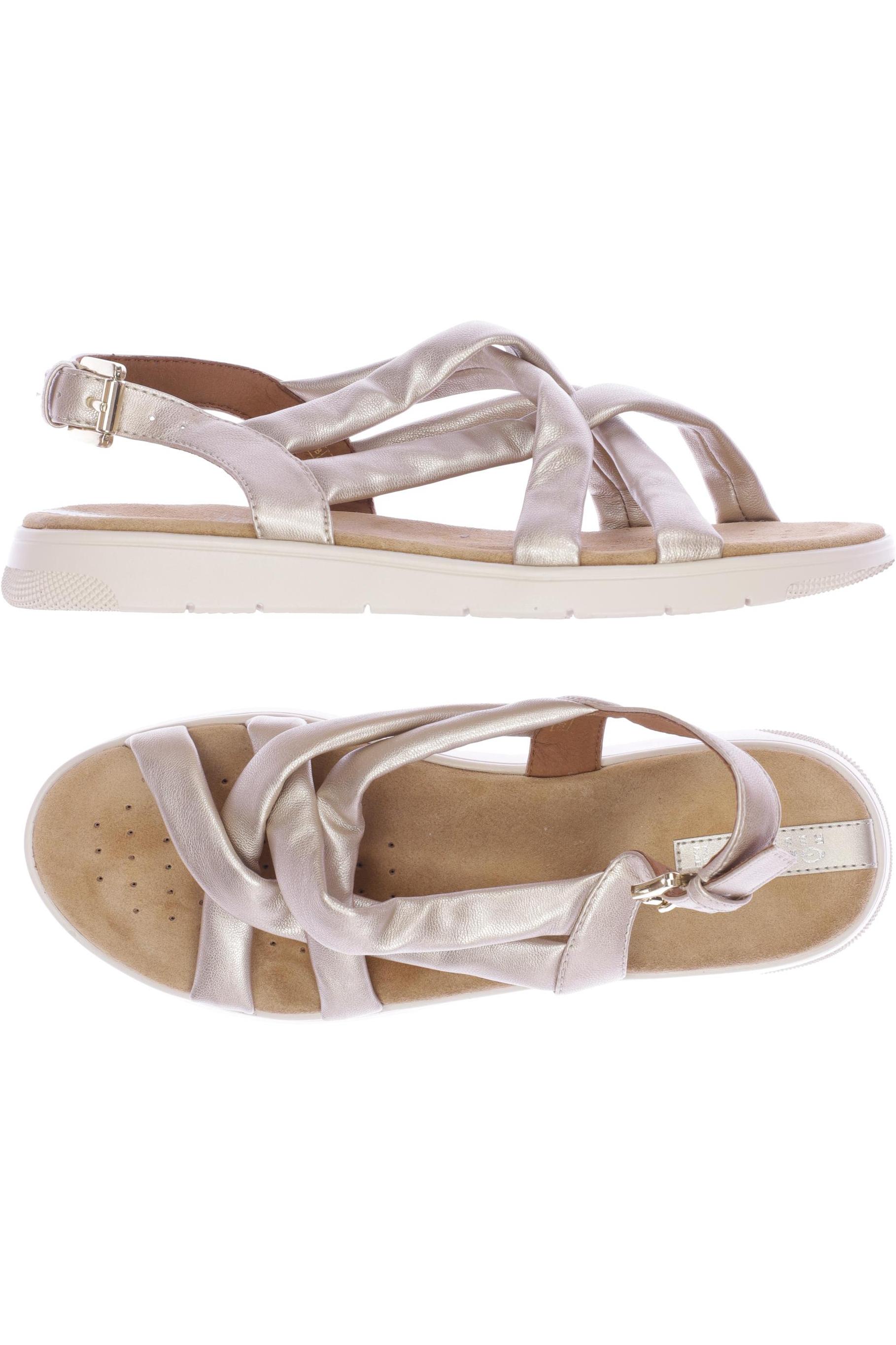 

Geox Damen Sandale, beige, Gr. 39