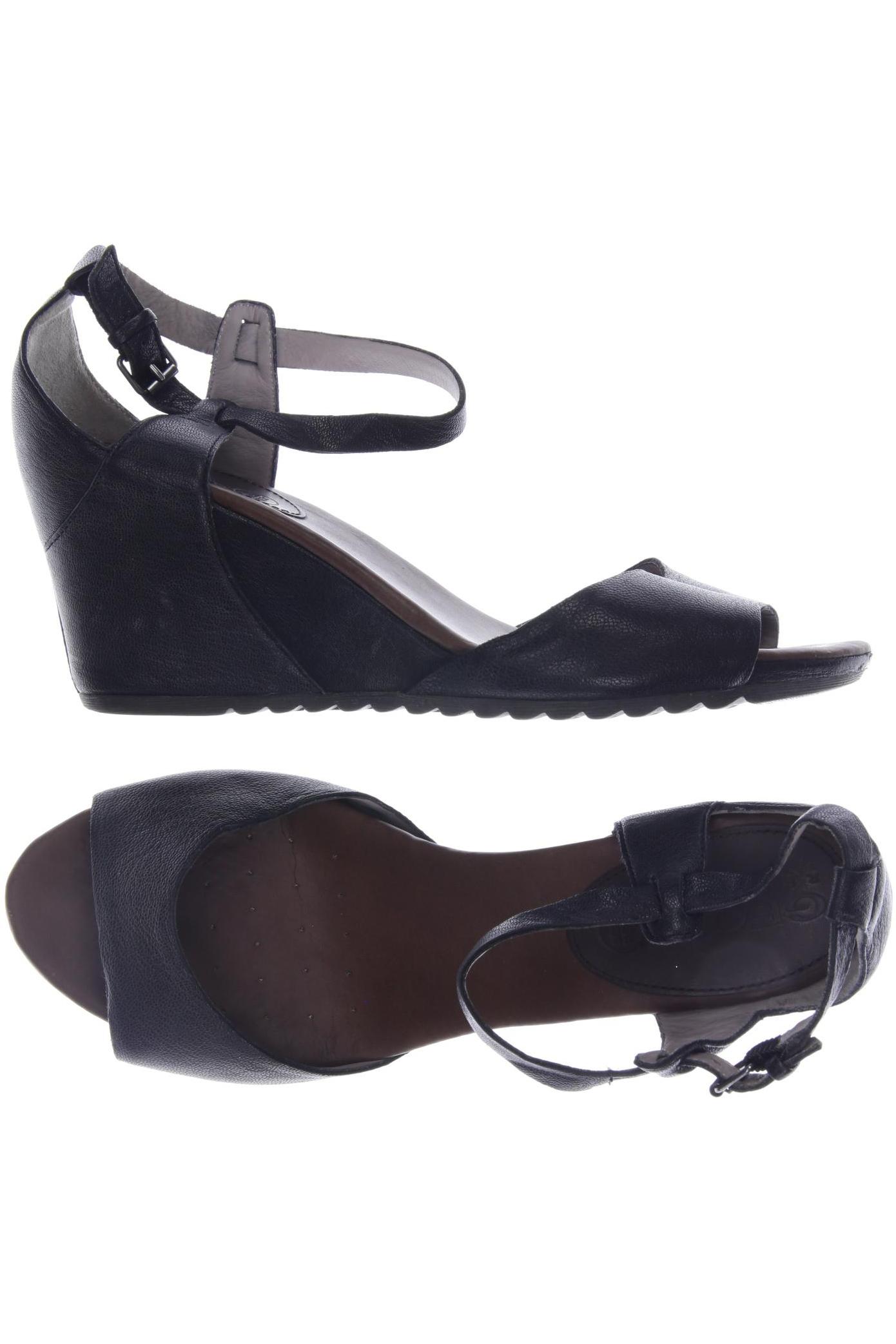 

Geox Damen Sandale, schwarz