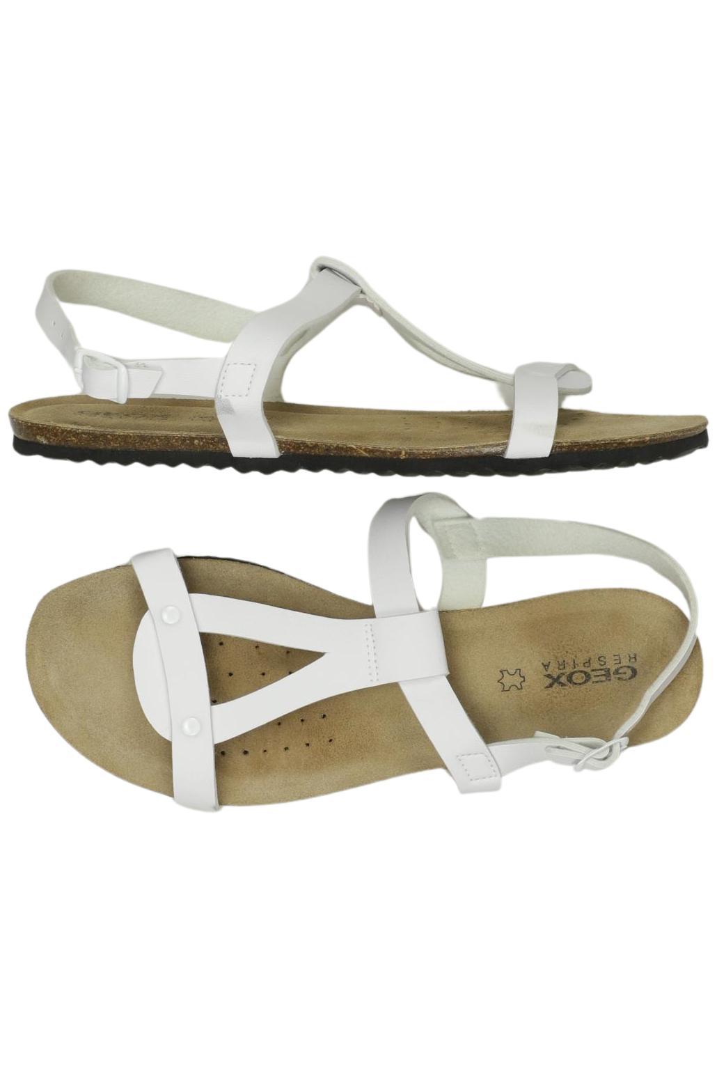 

Geox Damen Sandale, weiß, Gr. 39