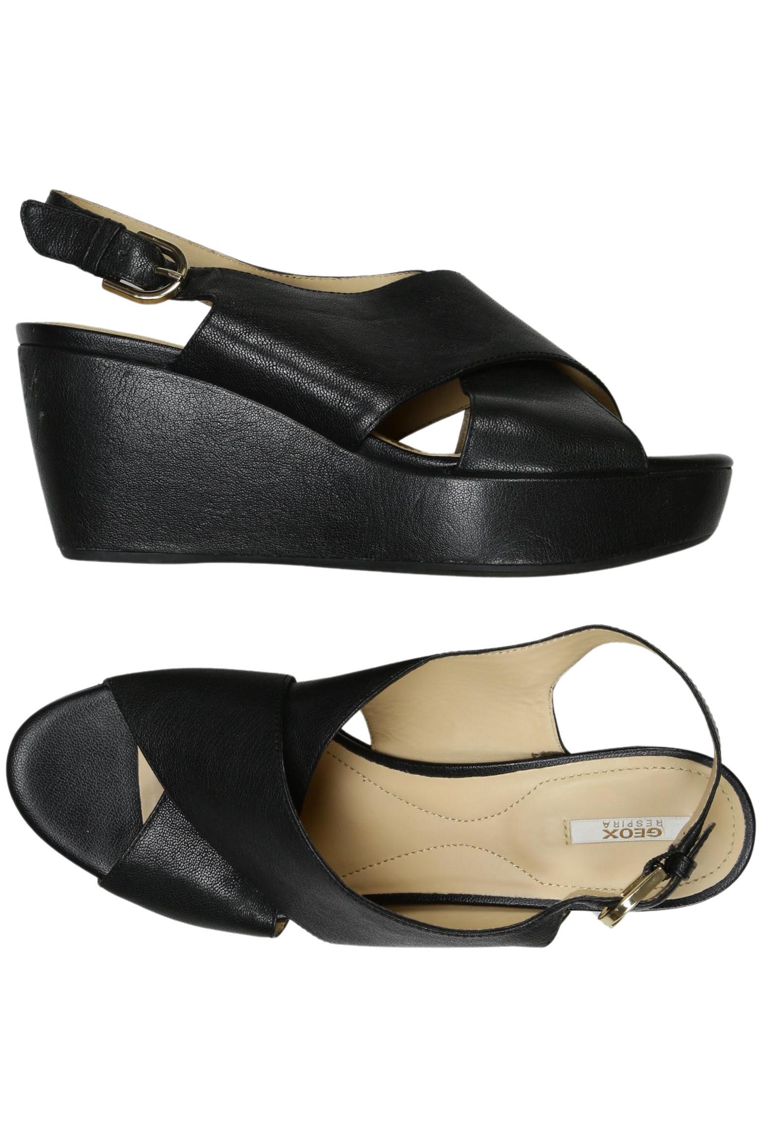 

Geox Damen Sandale, schwarz, Gr. 40