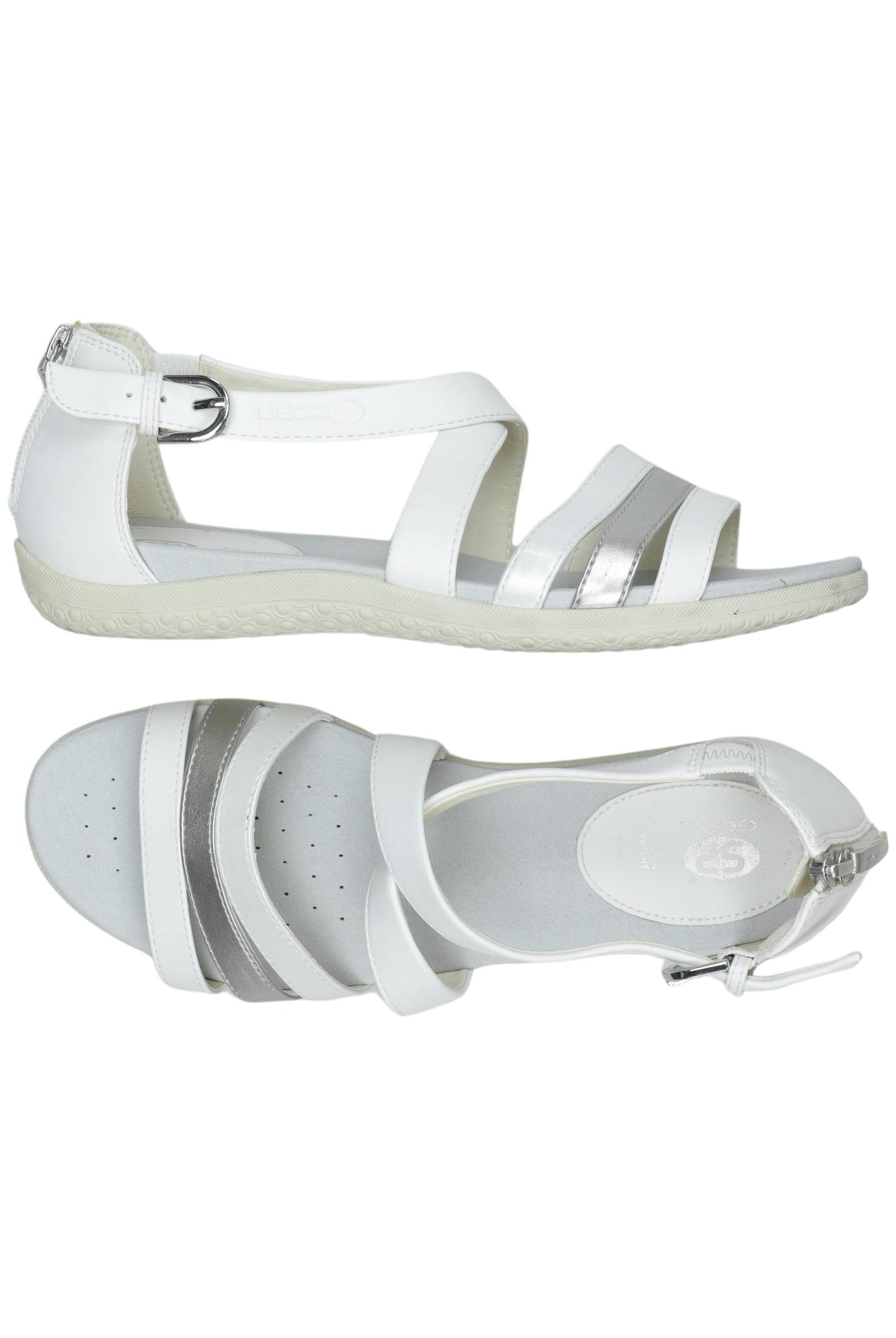 

Geox Damen Sandale, weiß, Gr. 39
