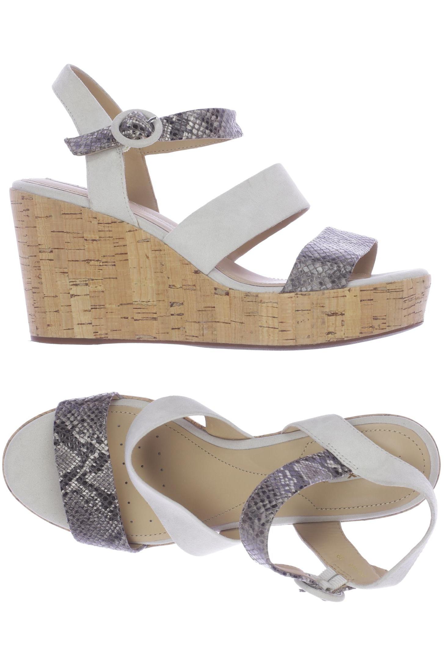 

Geox Damen Sandale, grau, Gr. 39