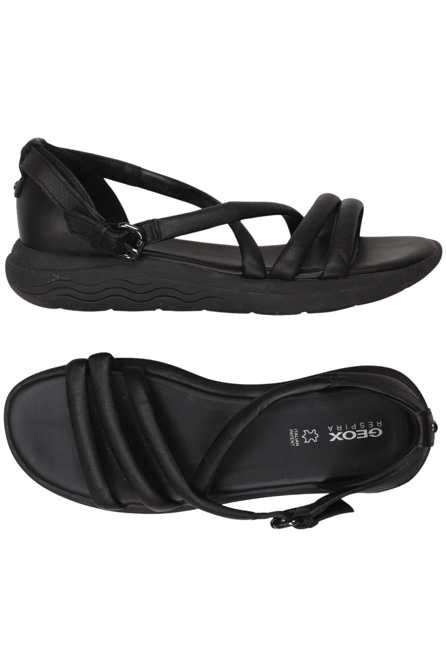 

Geox Damen Sandale, schwarz, Gr. 41