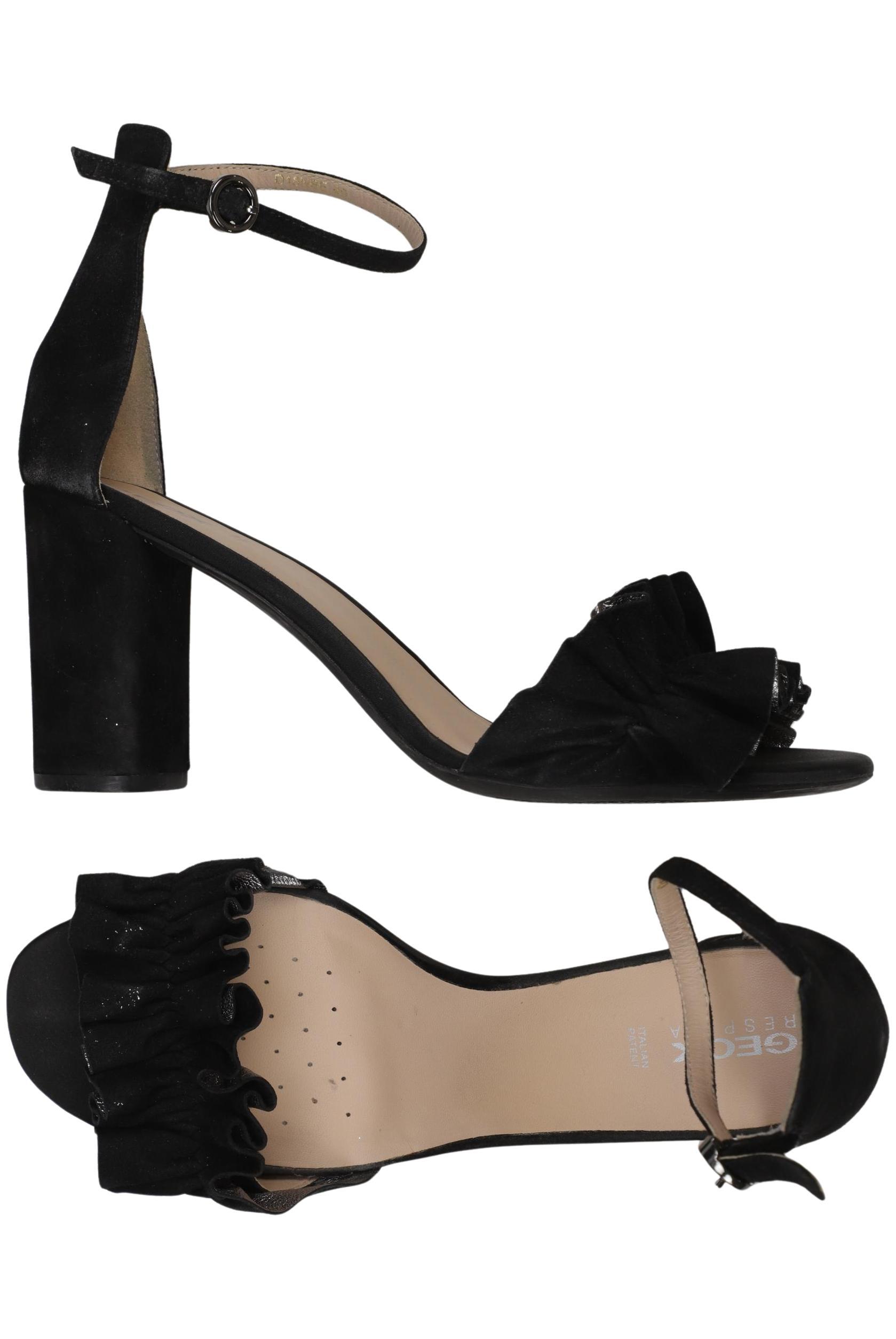 

Geox Damen Sandale, schwarz, Gr. 40