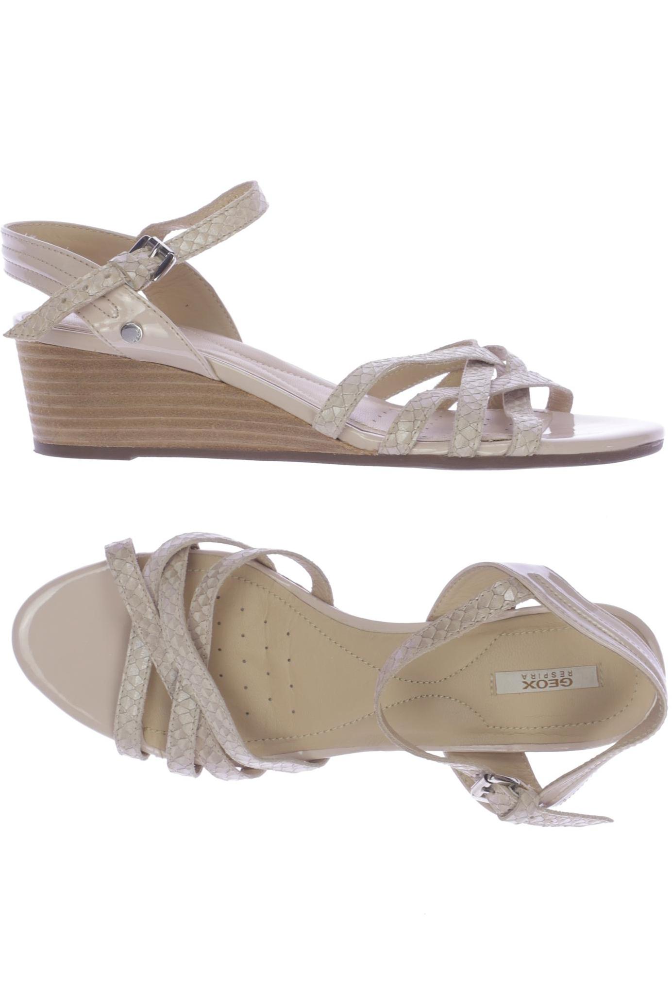 

Geox Damen Sandale, beige, Gr. 39