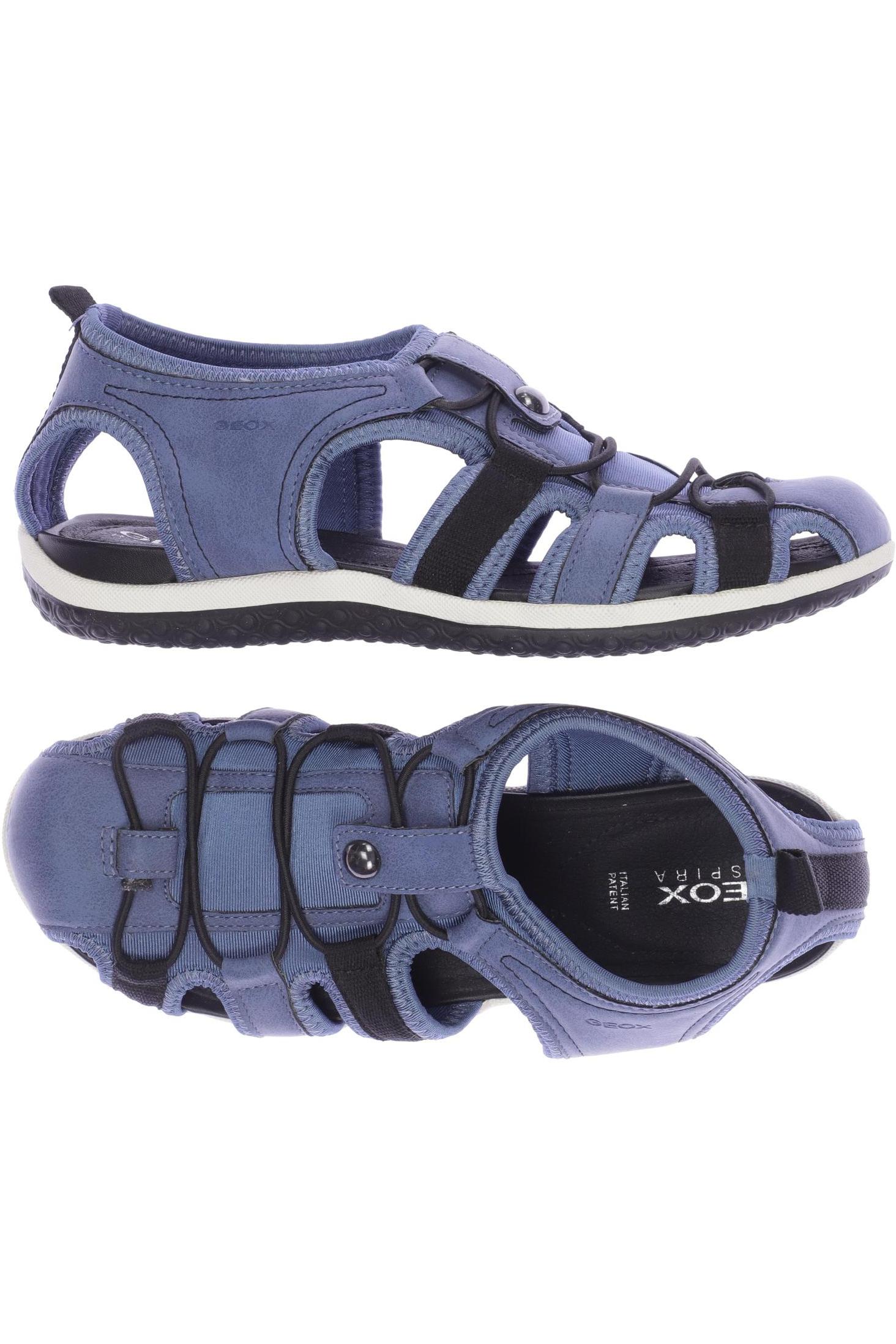 

Geox Damen Sandale, blau, Gr. 36