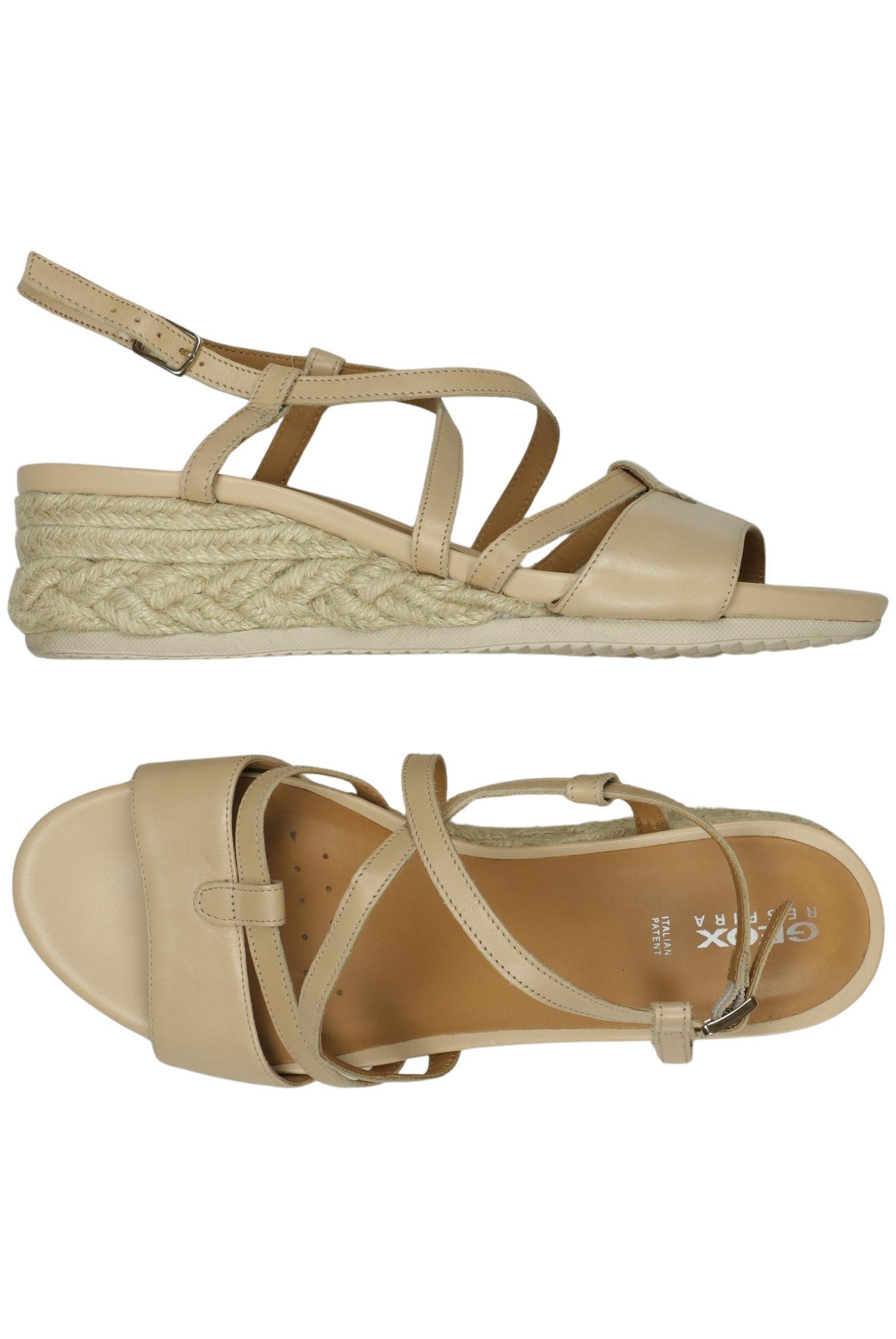 

Geox Damen Sandale, beige, Gr. 41