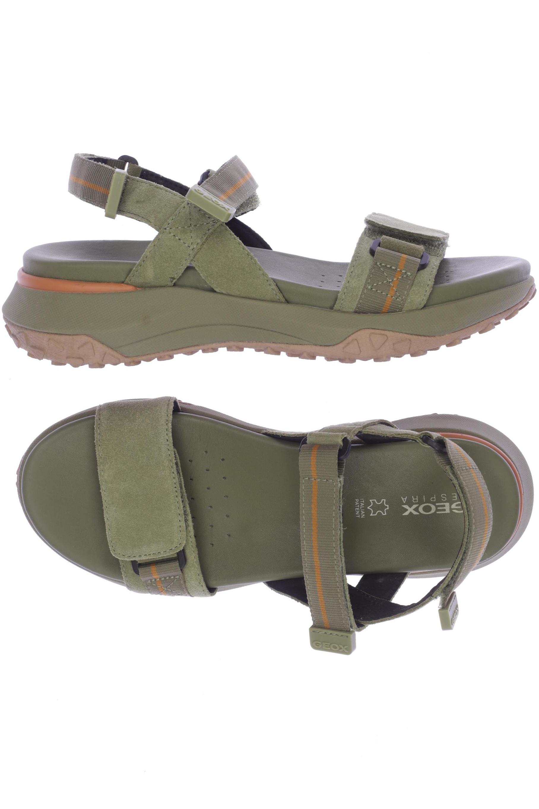 

Geox Damen Sandale, grün, Gr. 40