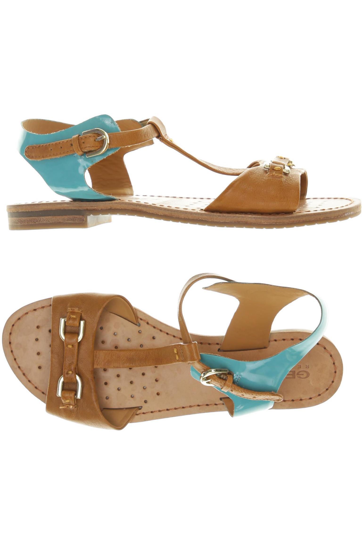 

Geox Damen Sandale, braun, Gr. 36