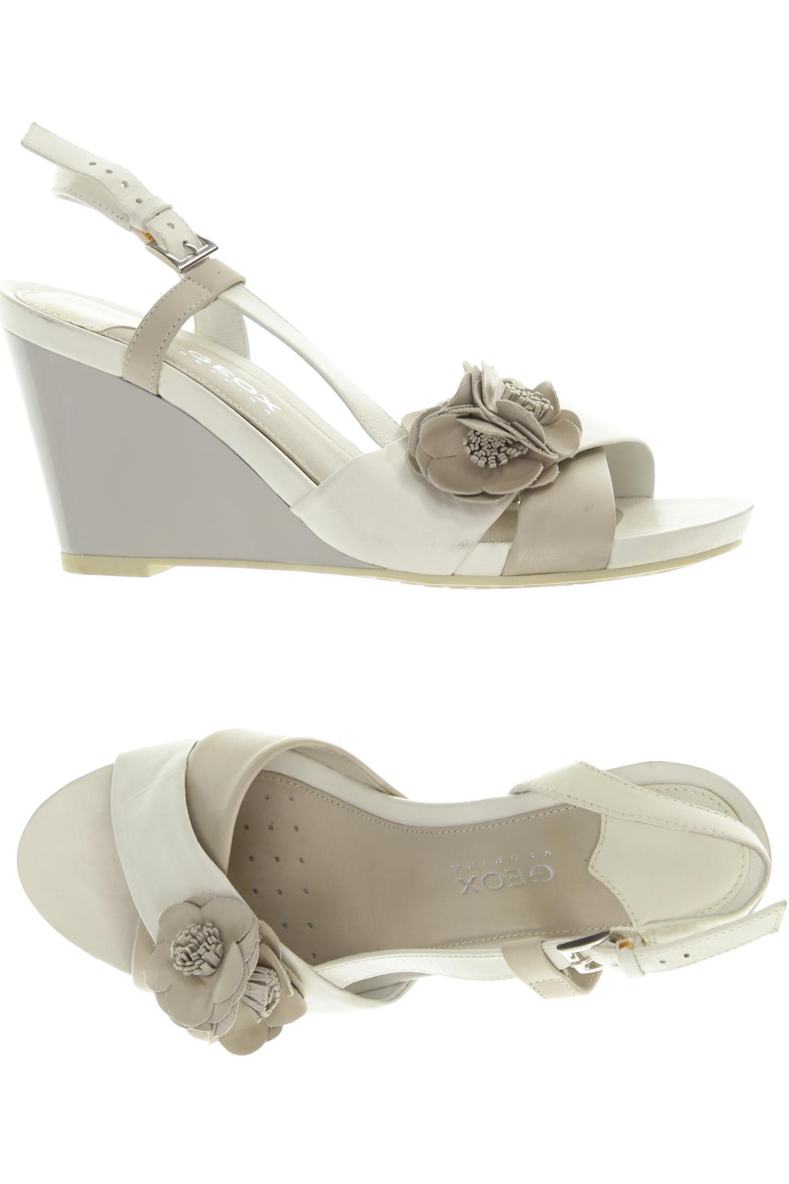 

Geox Damen Sandale, weiß, Gr. 38