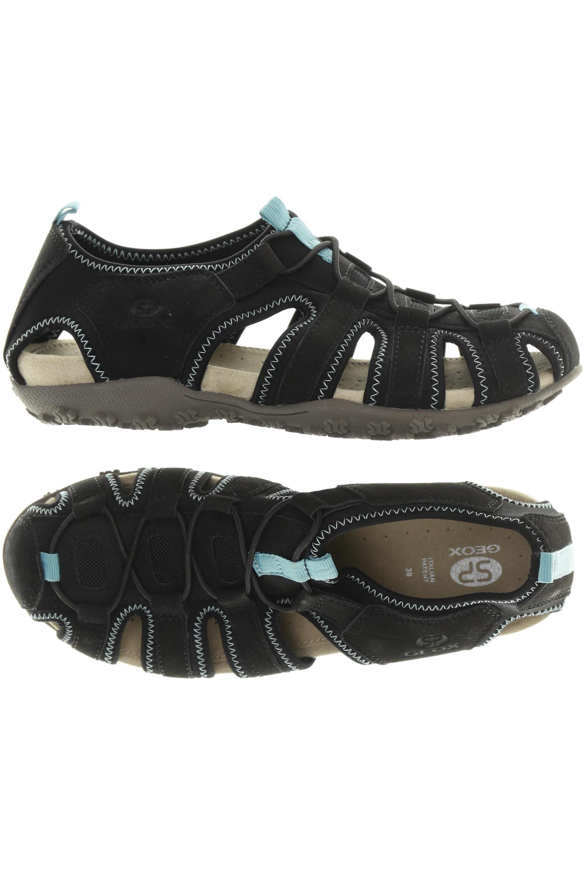 

Geox Damen Sandale, schwarz, Gr. 38