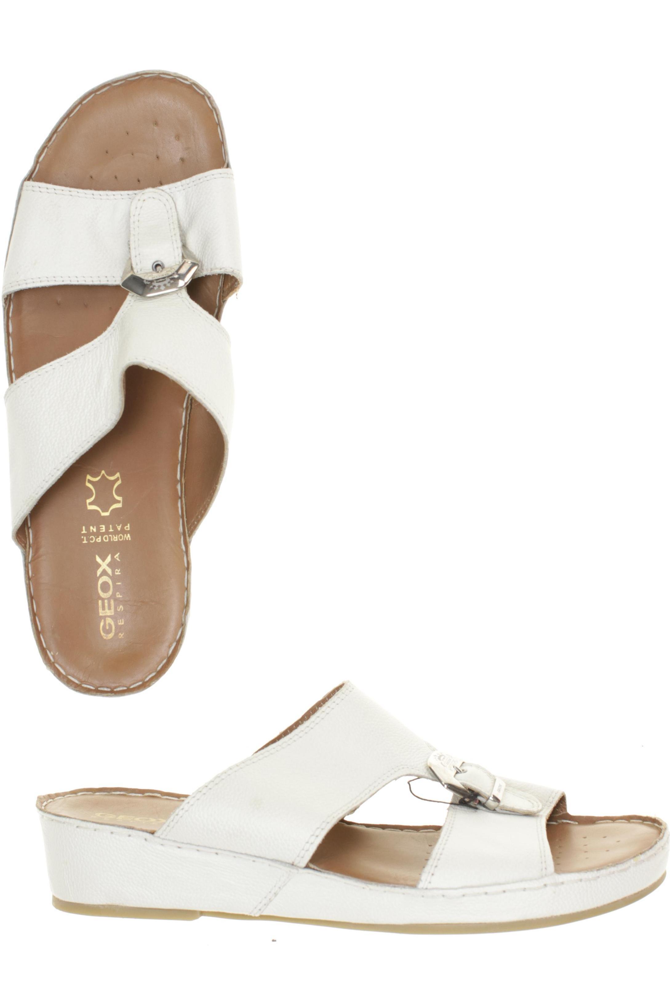 

Geox Damen Sandale, weiß, Gr. 44