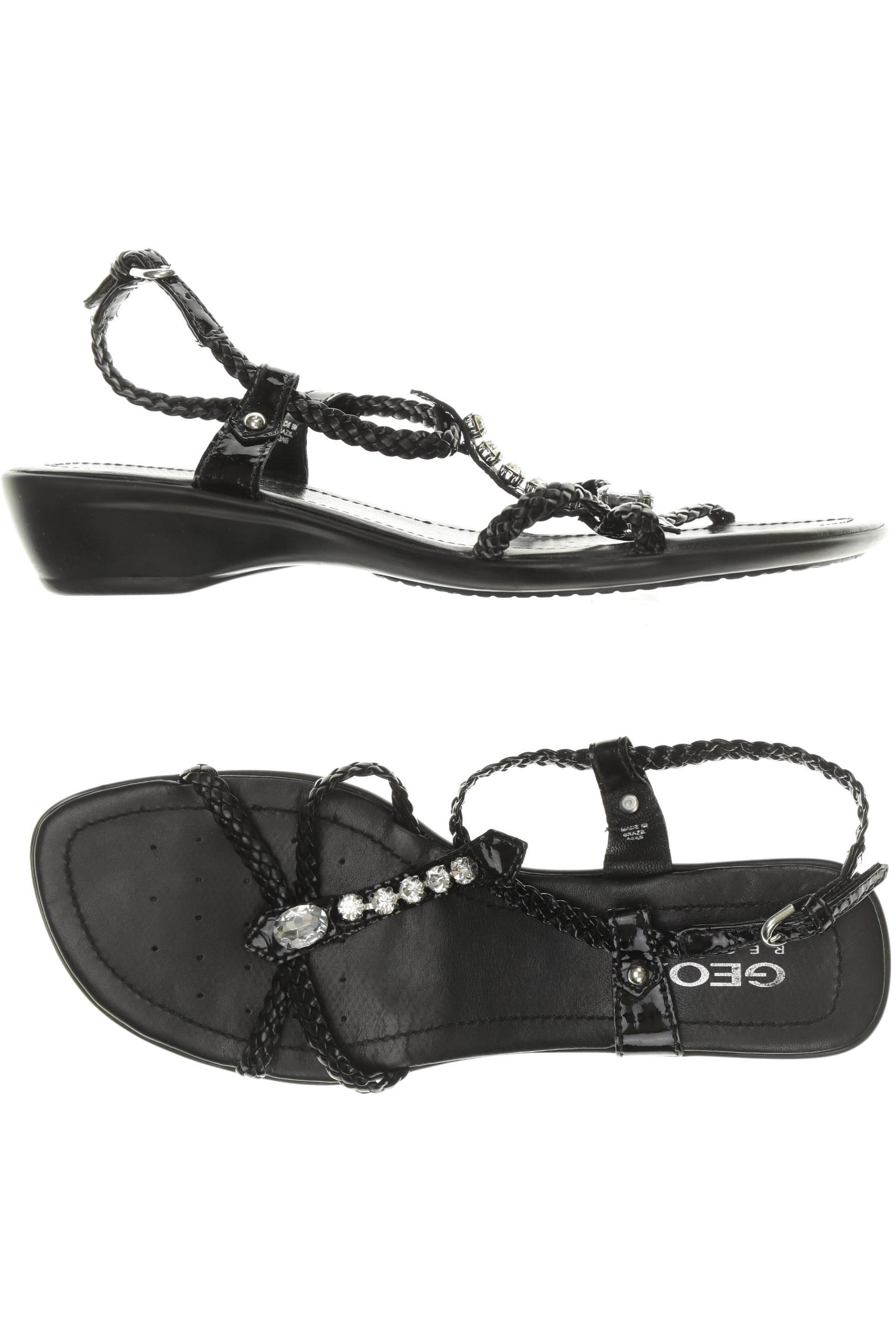 

Geox Damen Sandale, schwarz, Gr. 41