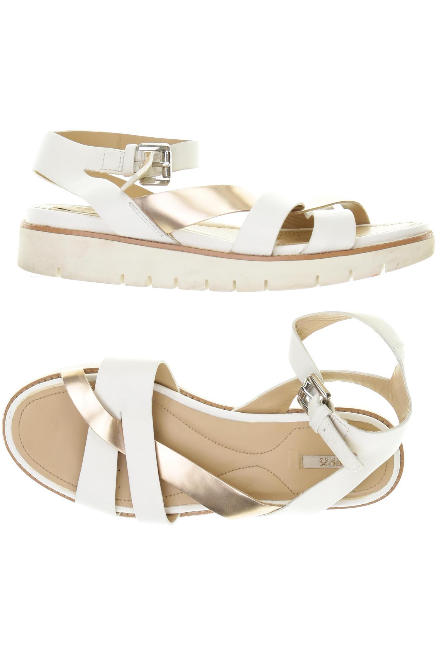 

Geox Damen Sandale, weiß, Gr. 38