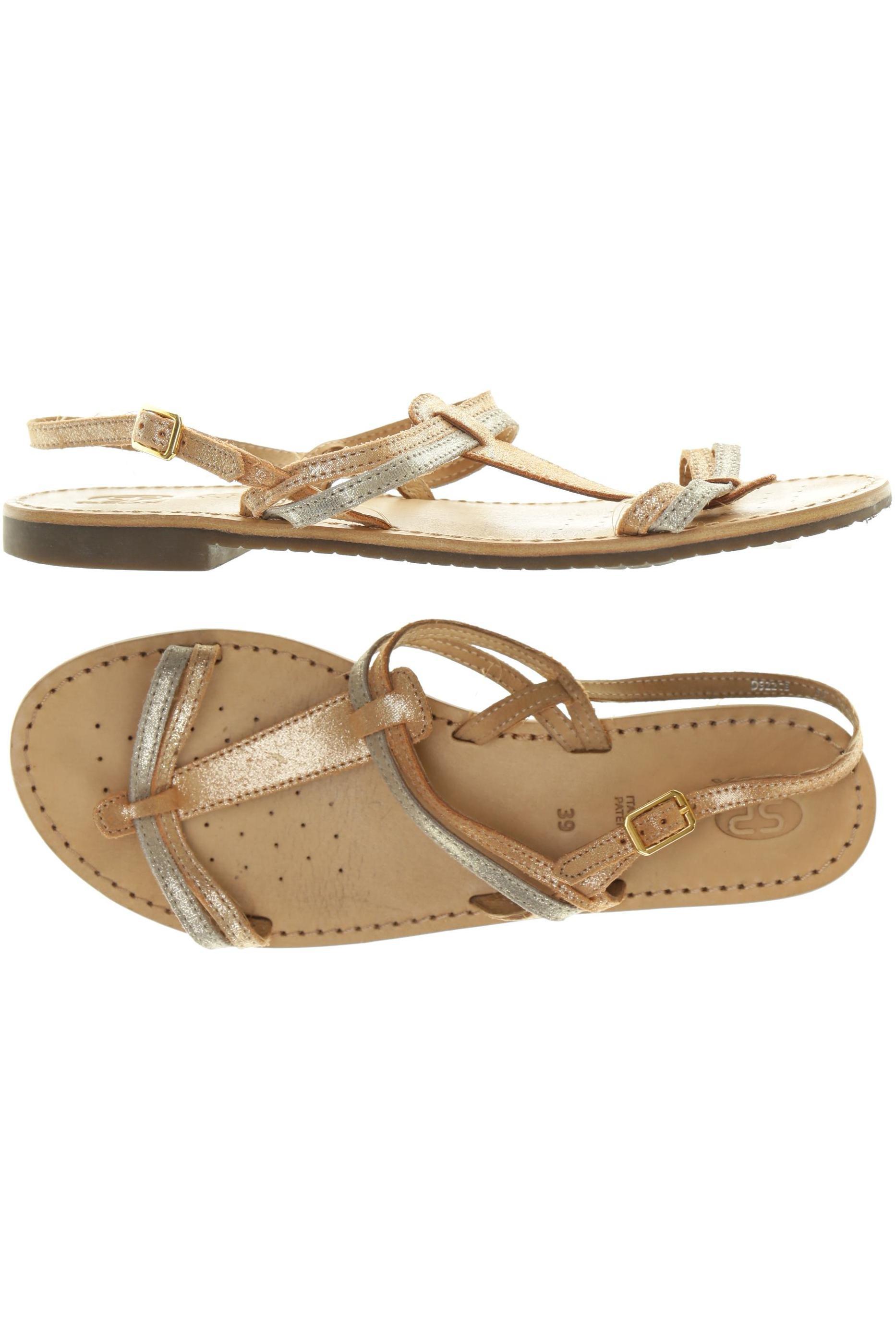 

Geox Damen Sandale, beige, Gr. 39