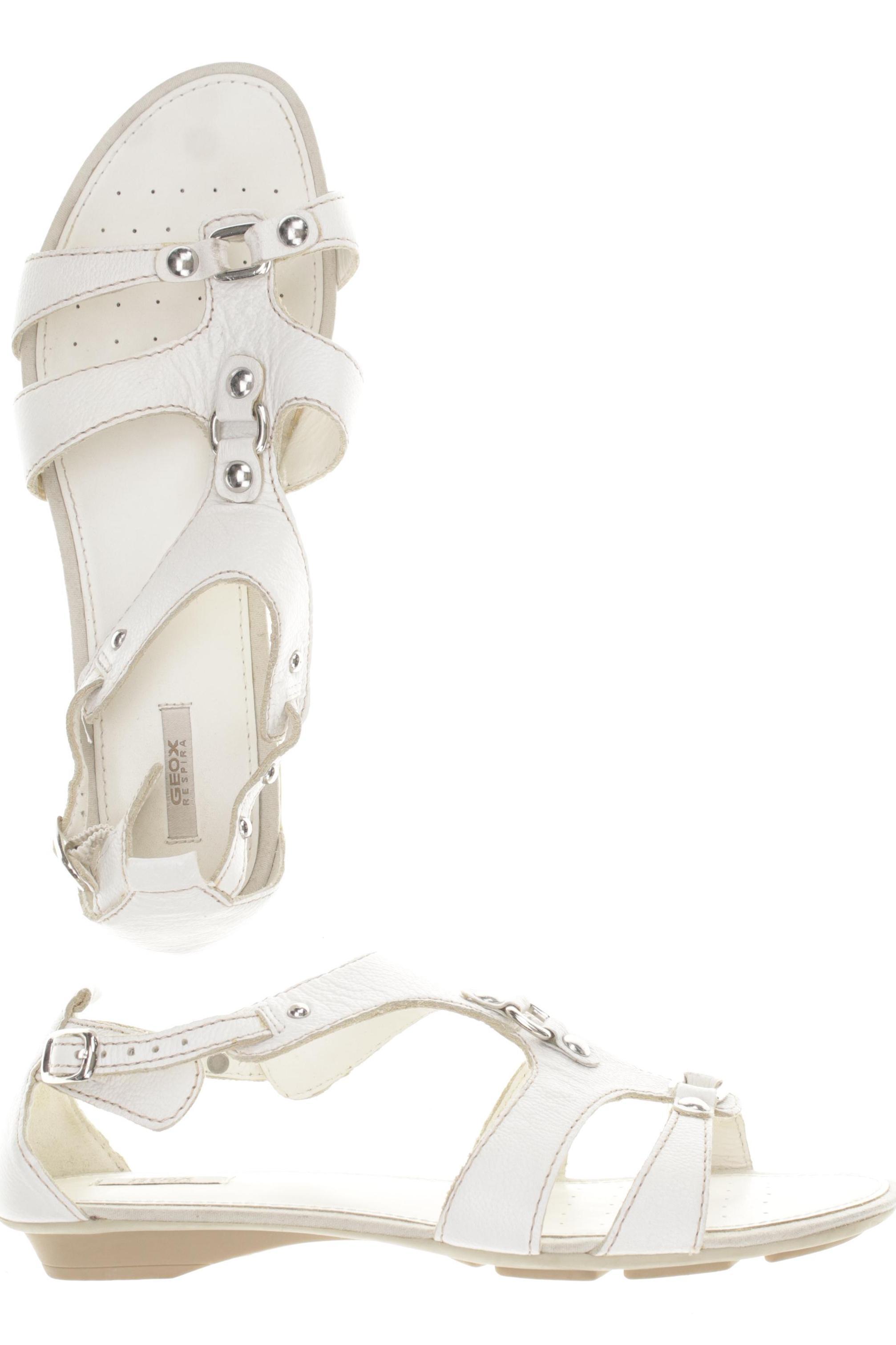 

Geox Damen Sandale, weiß, Gr. 38