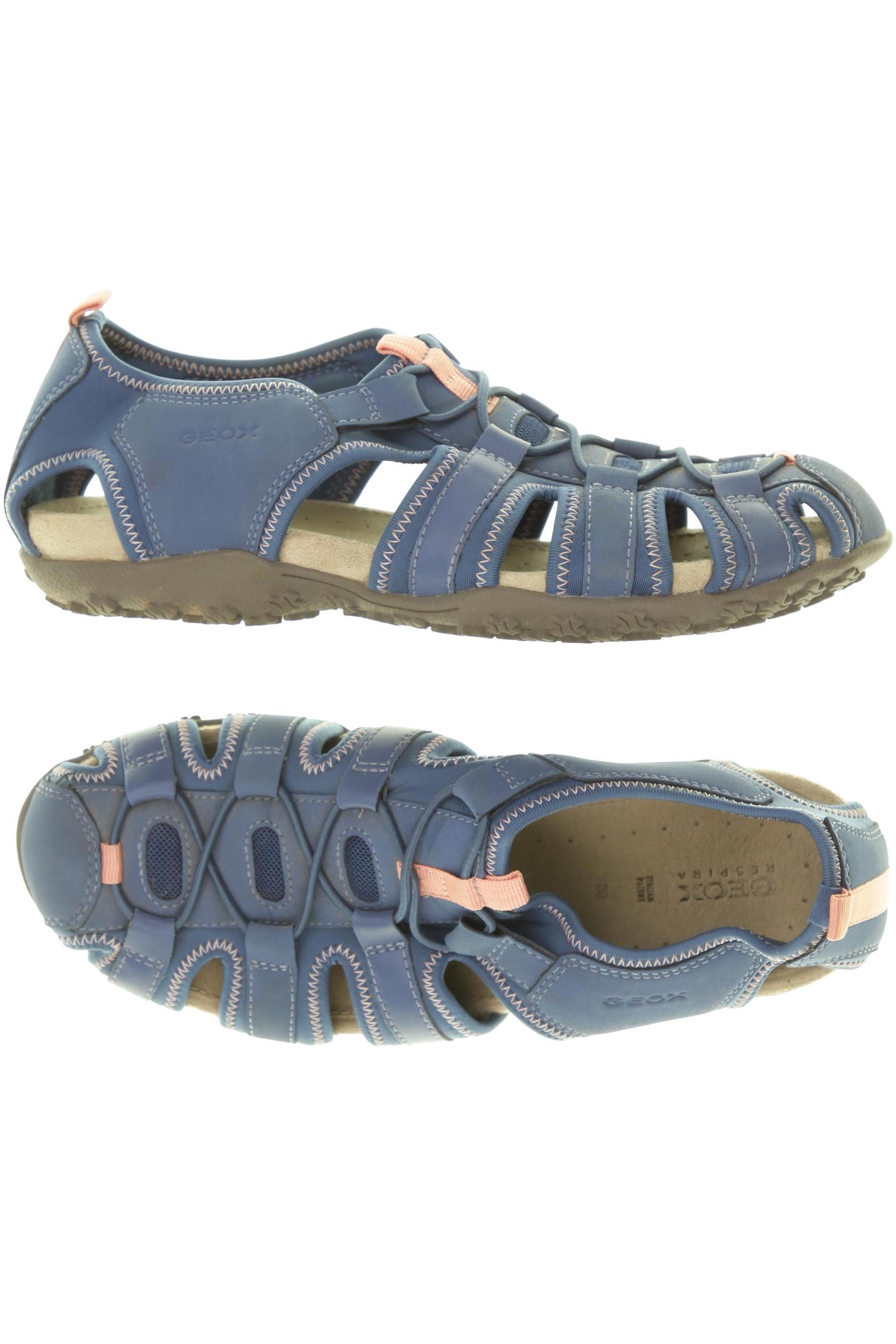 

Geox Damen Sandale, blau, Gr. 39