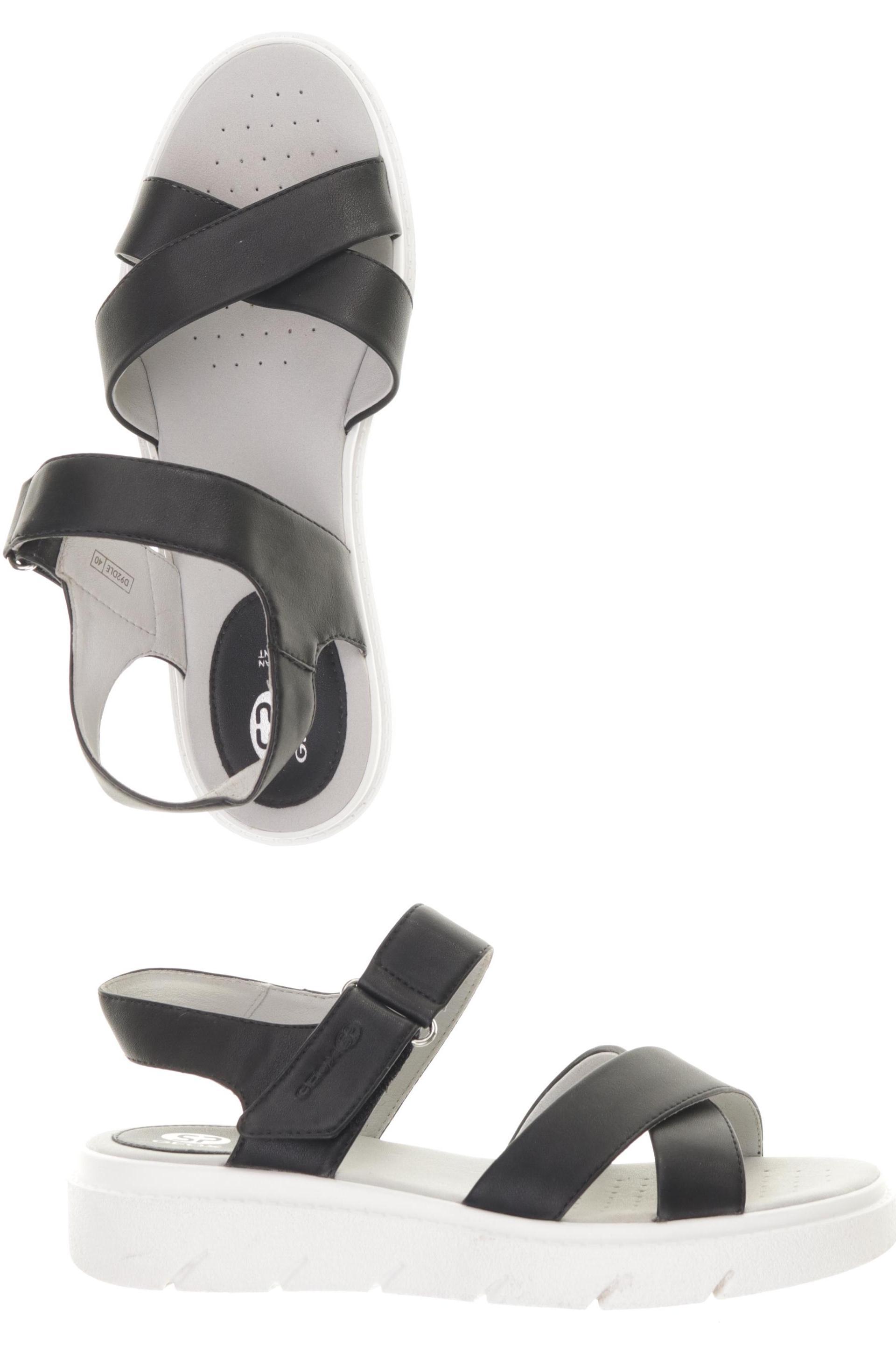

Geox Damen Sandale, schwarz, Gr. 40
