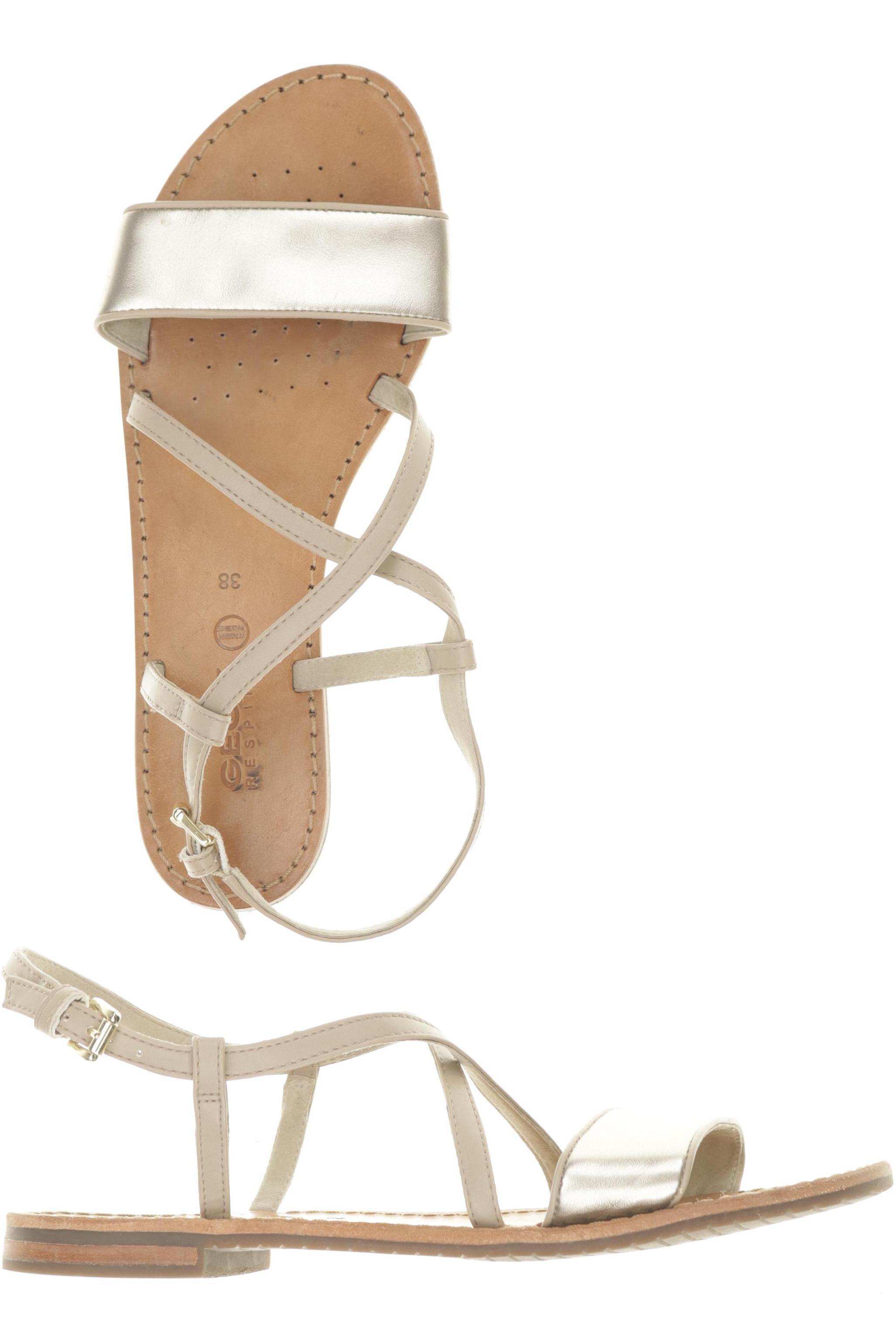 

Geox Damen Sandale, beige, Gr. 38