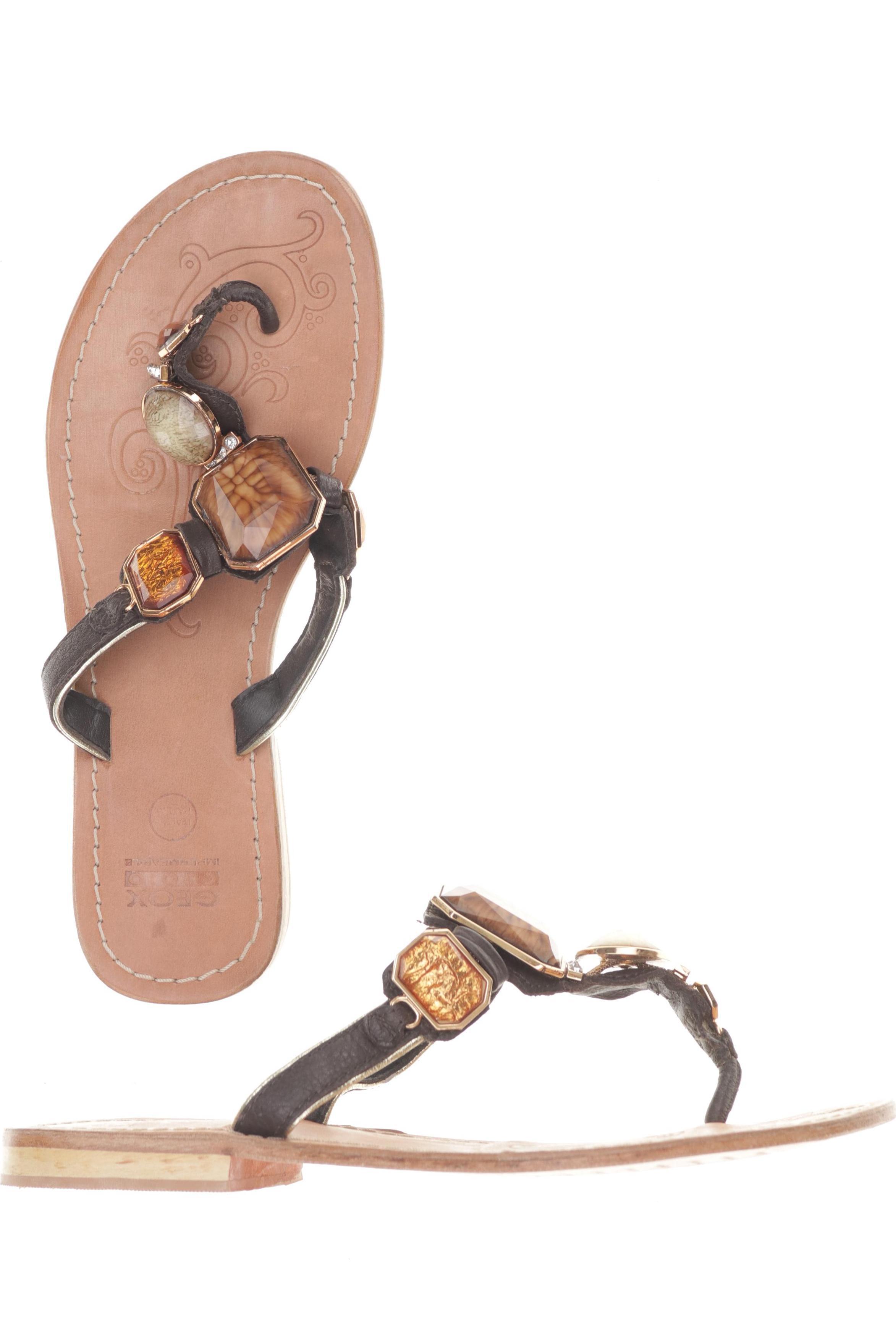 

Geox Damen Sandale, braun, Gr. 38