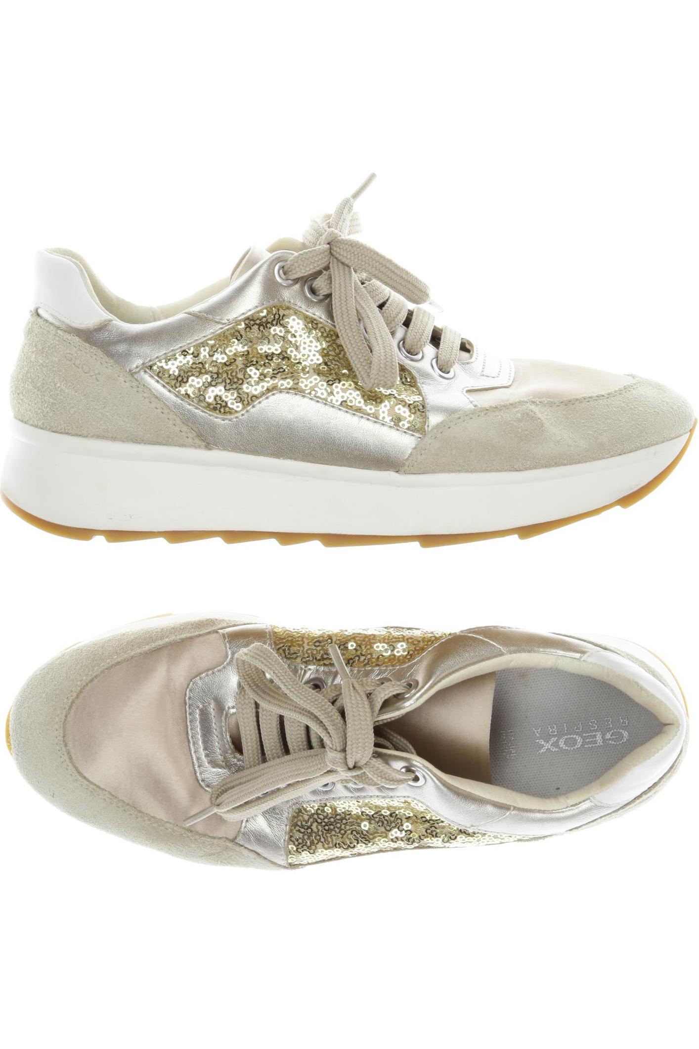 

Geox Damen Sneakers, beige, Gr. 38
