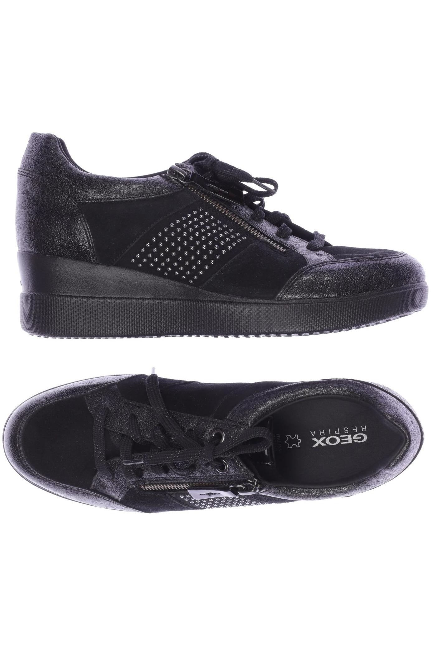 

Geox Damen Sneakers, schwarz