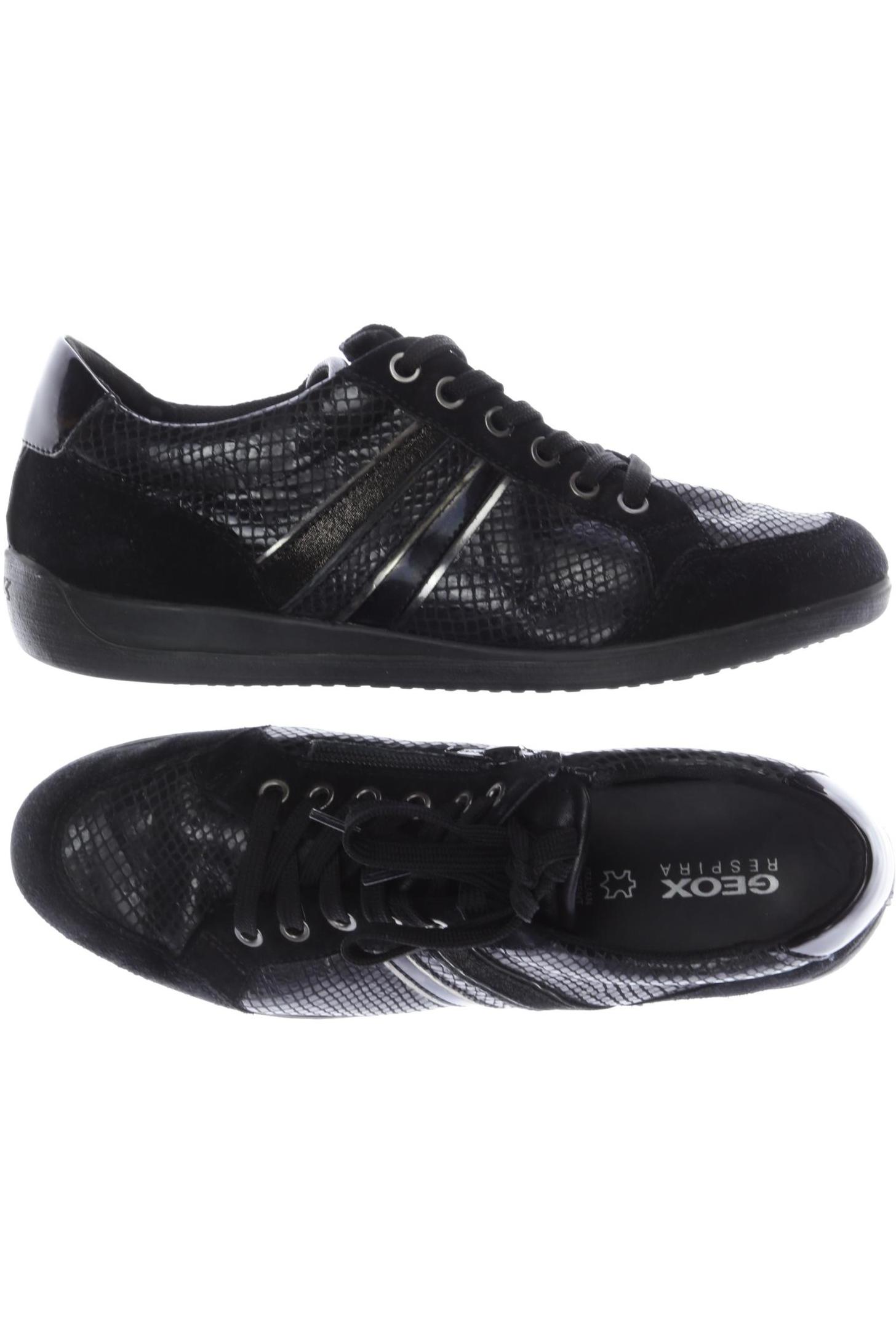 

Geox Damen Sneakers, schwarz, Gr. 39
