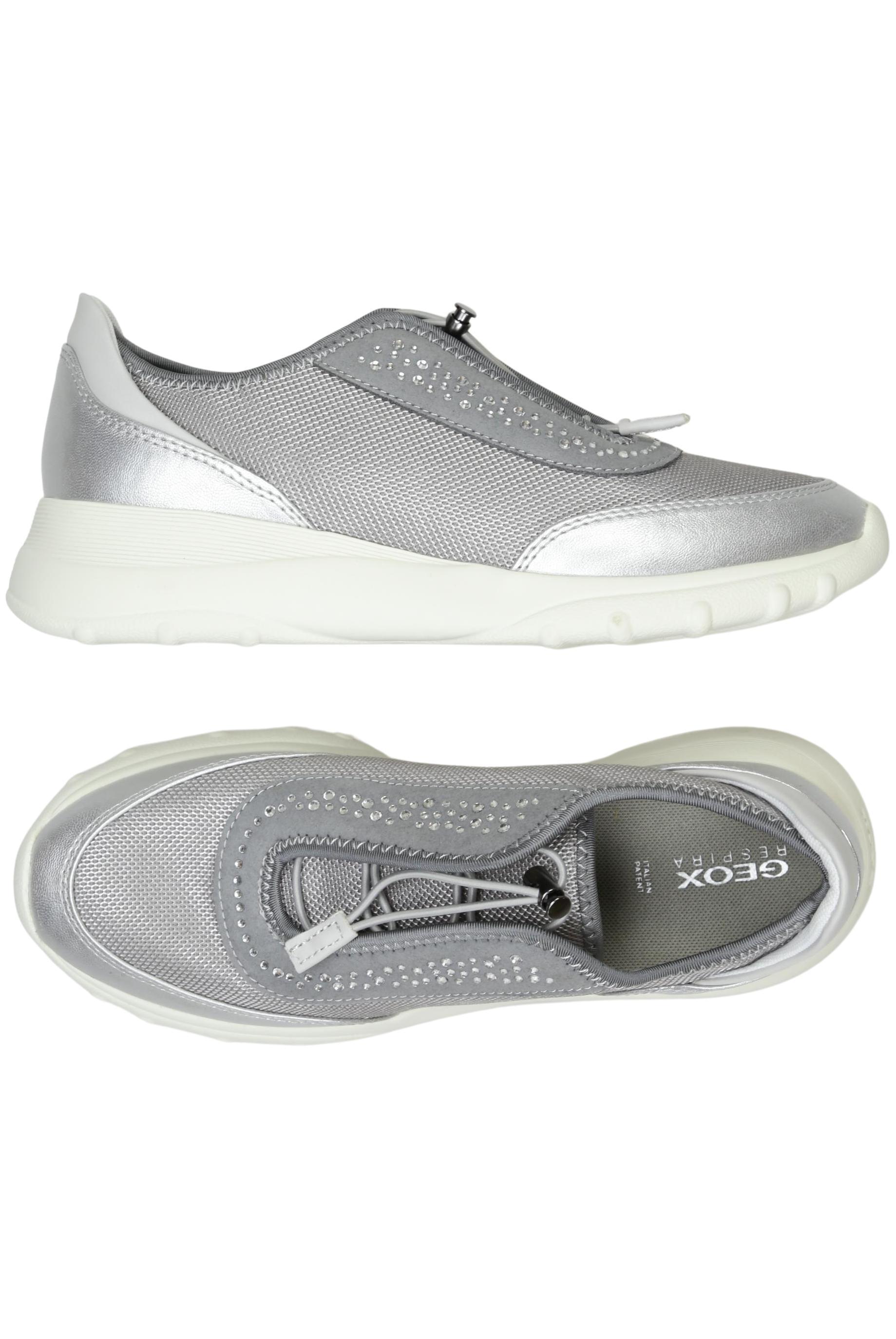 

Geox Damen Sneakers, silber, Gr. 38