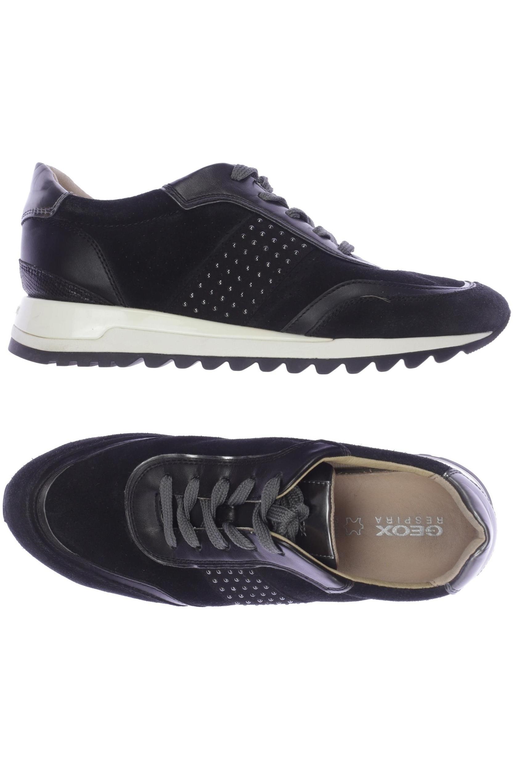 

Geox Damen Sneakers, schwarz, Gr. 38