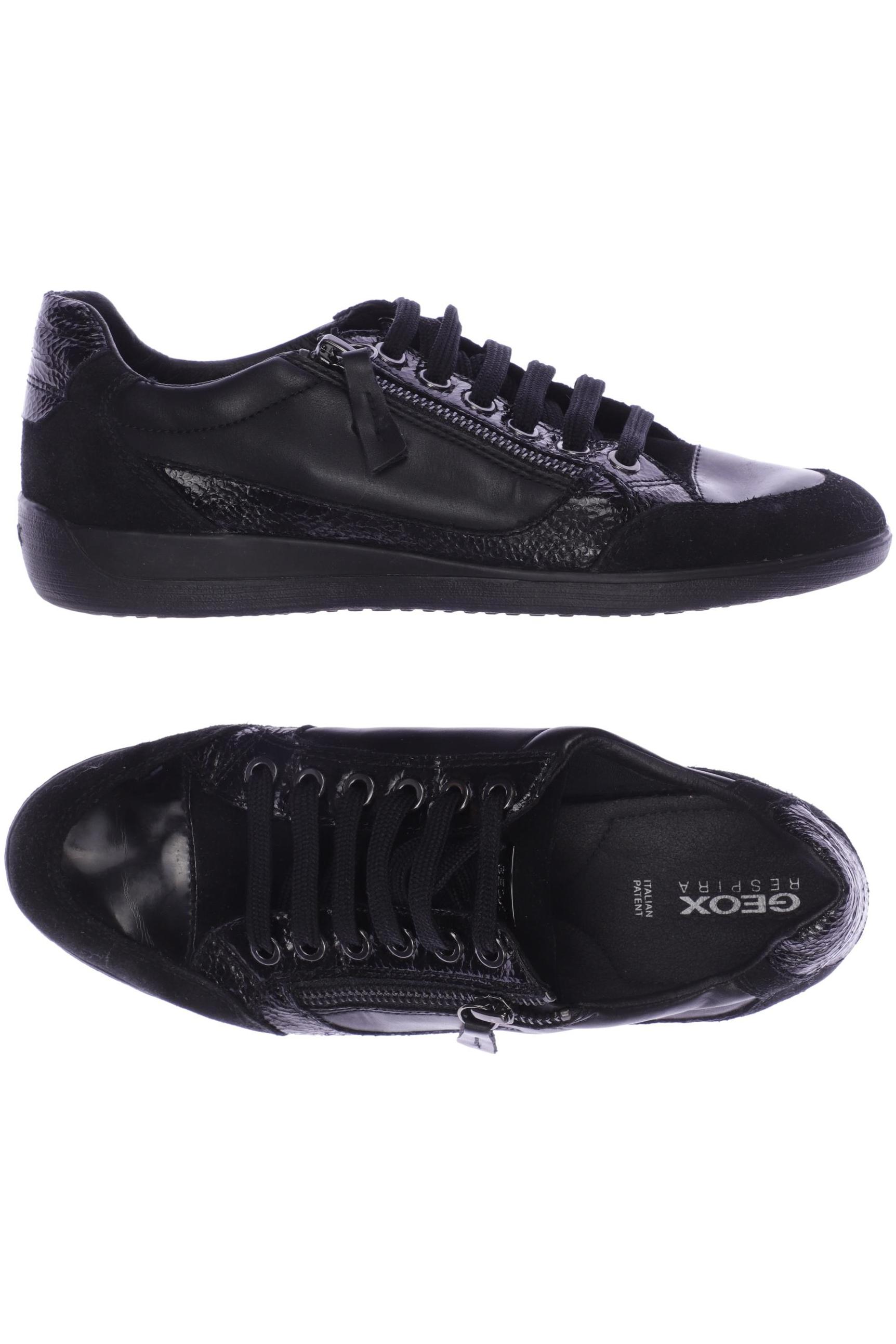 

Geox Damen Sneakers, schwarz
