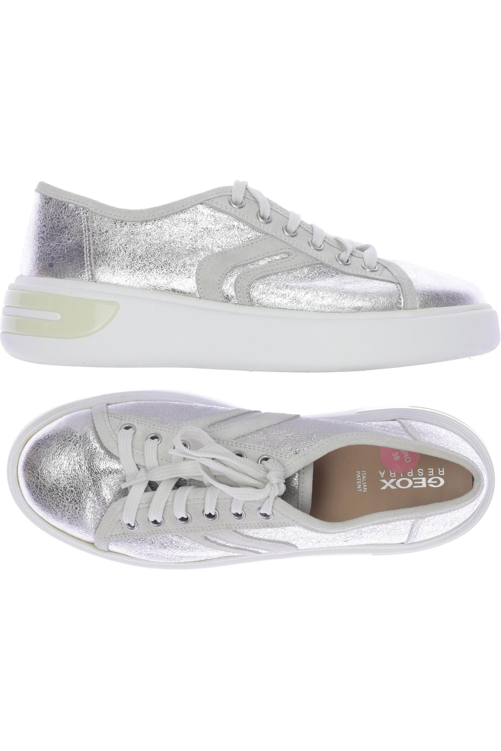 

Geox Damen Sneakers, silber, Gr. 38