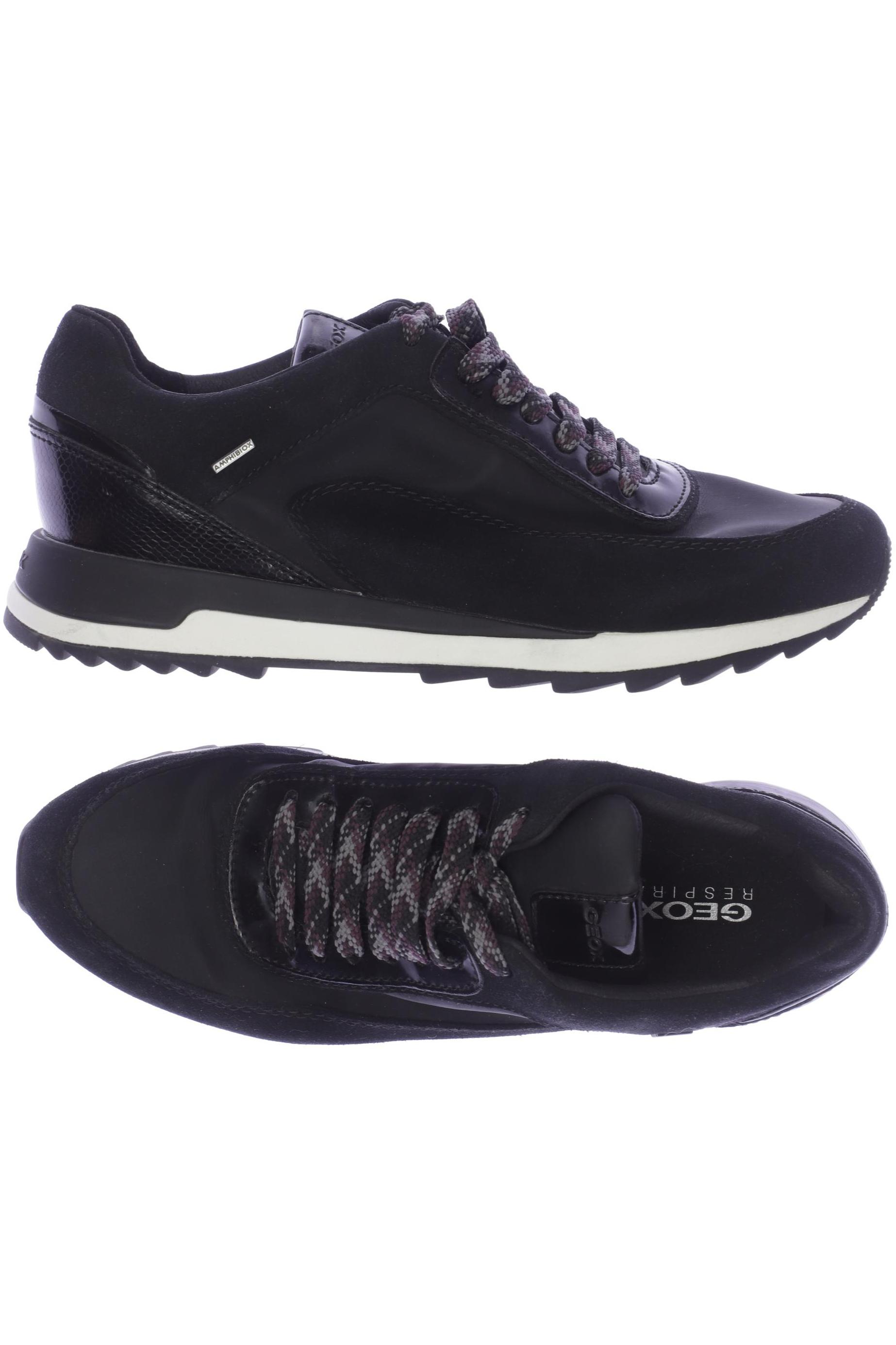 

Geox Damen Sneakers, schwarz, Gr. 37