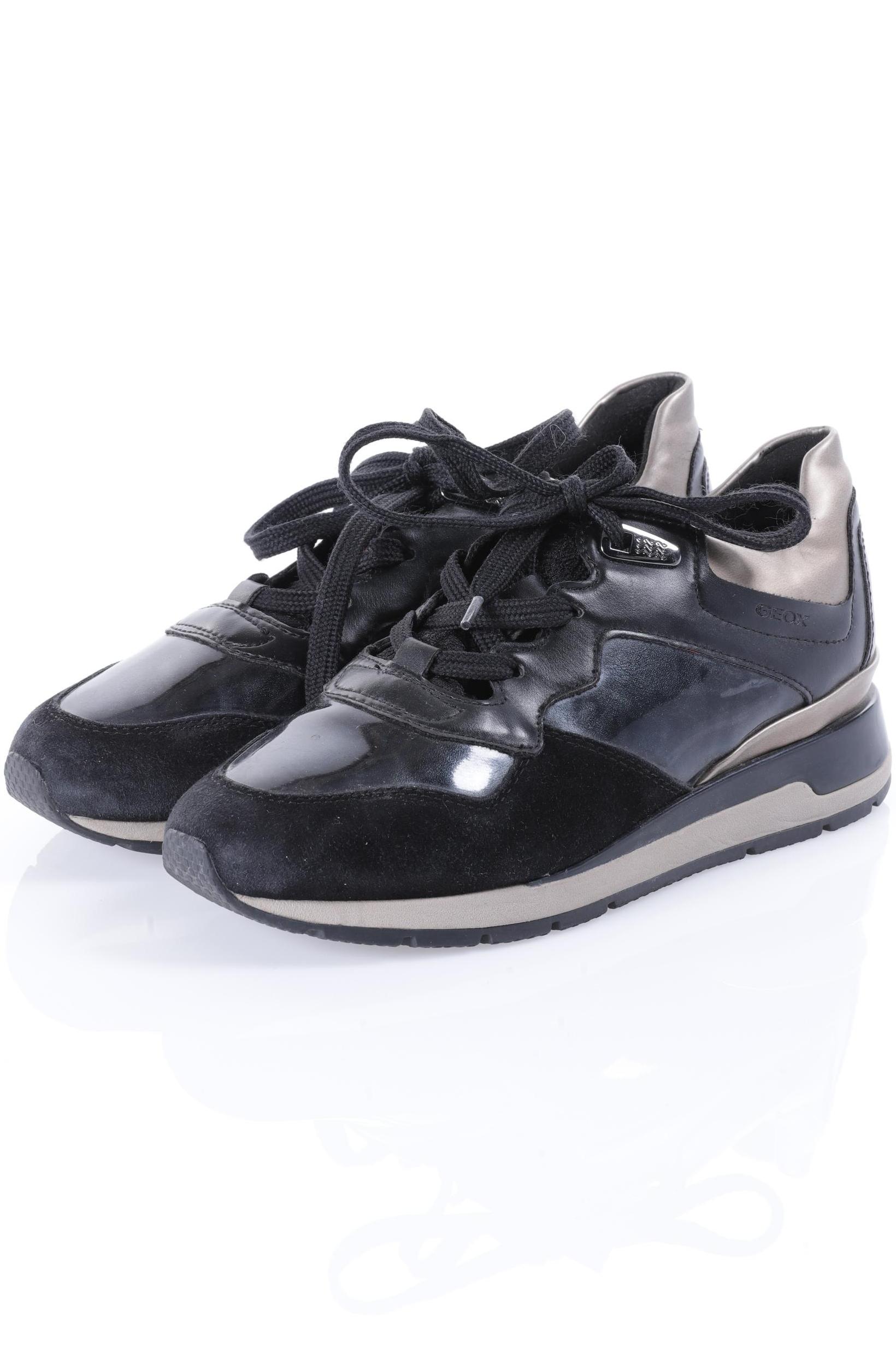 

Geox Damen Sneakers, schwarz