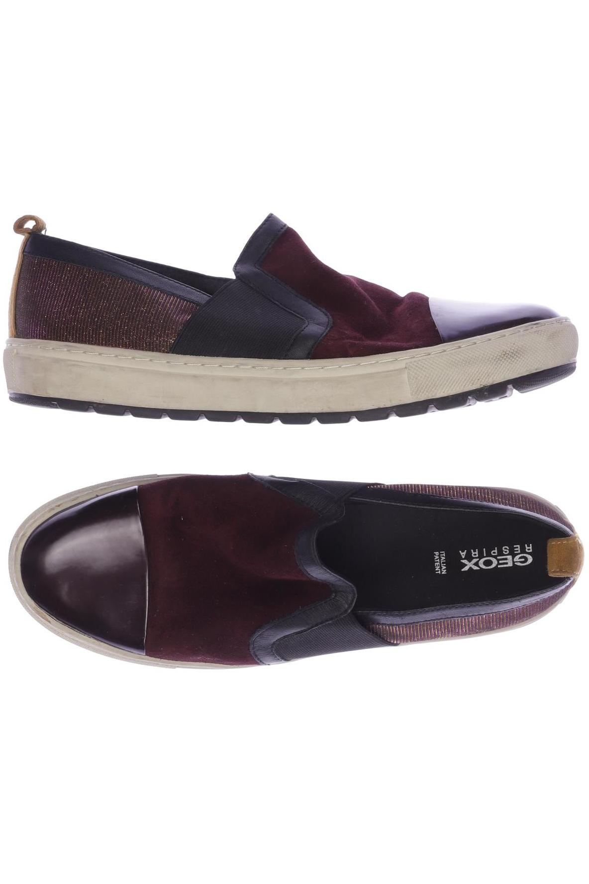 

Geox Damen Sneakers, bordeaux, Gr. 41