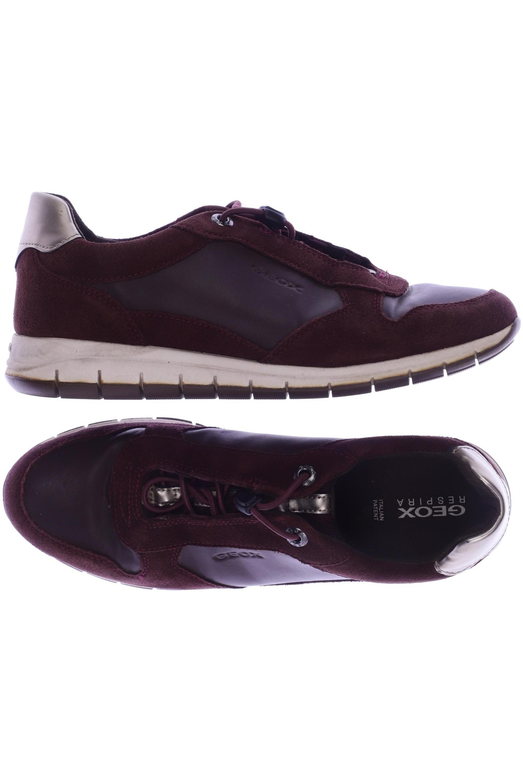 

Geox Damen Sneakers, bordeaux, Gr. 39