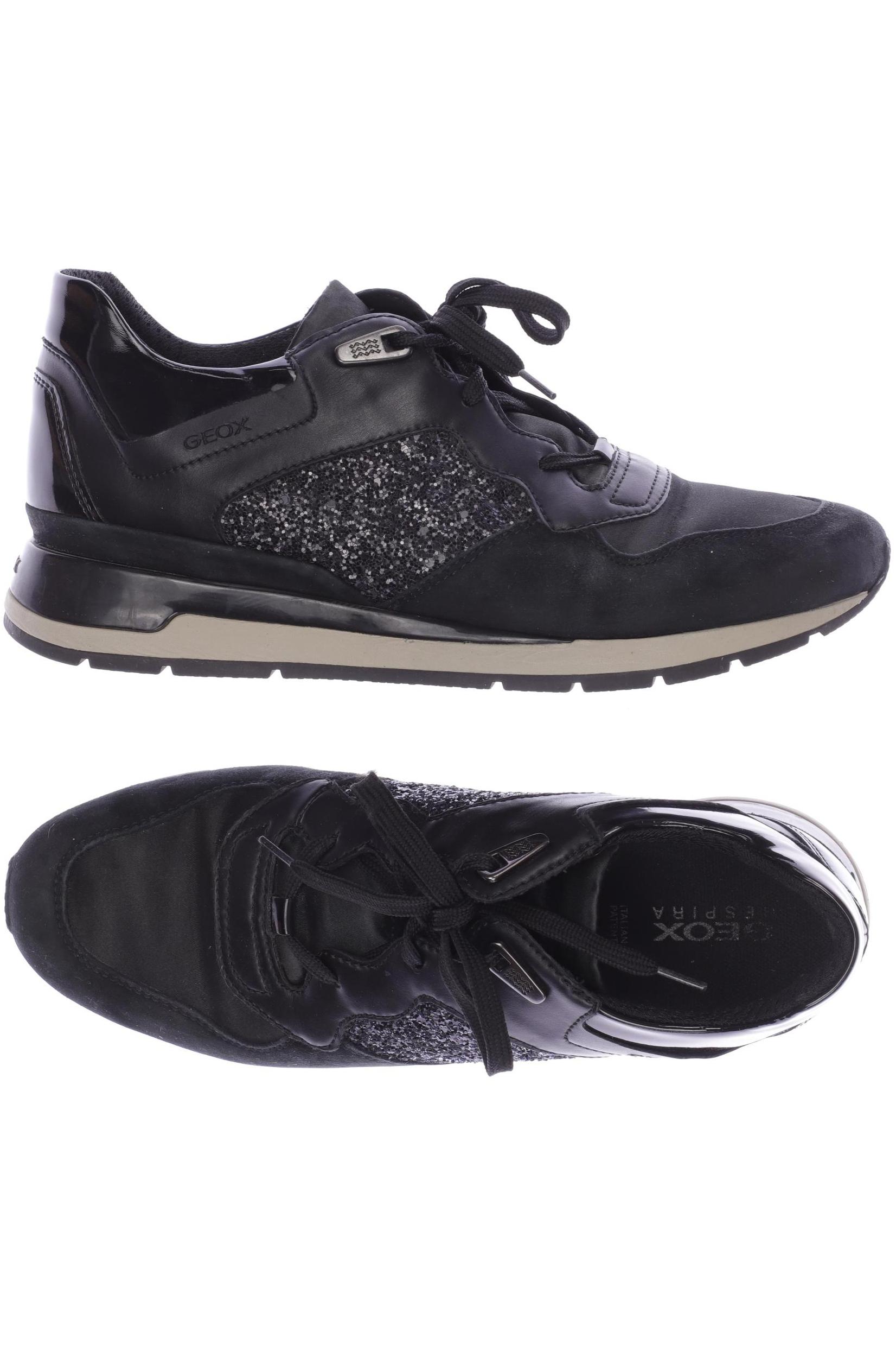 

Geox Damen Sneakers, schwarz