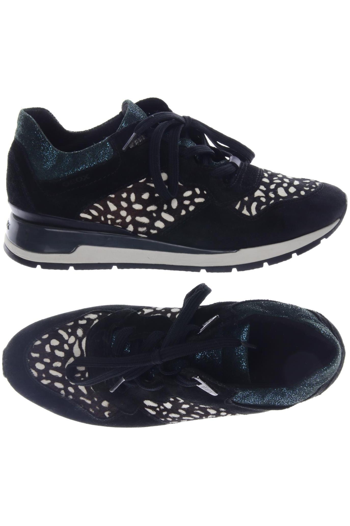 

Geox Damen Sneakers, schwarz