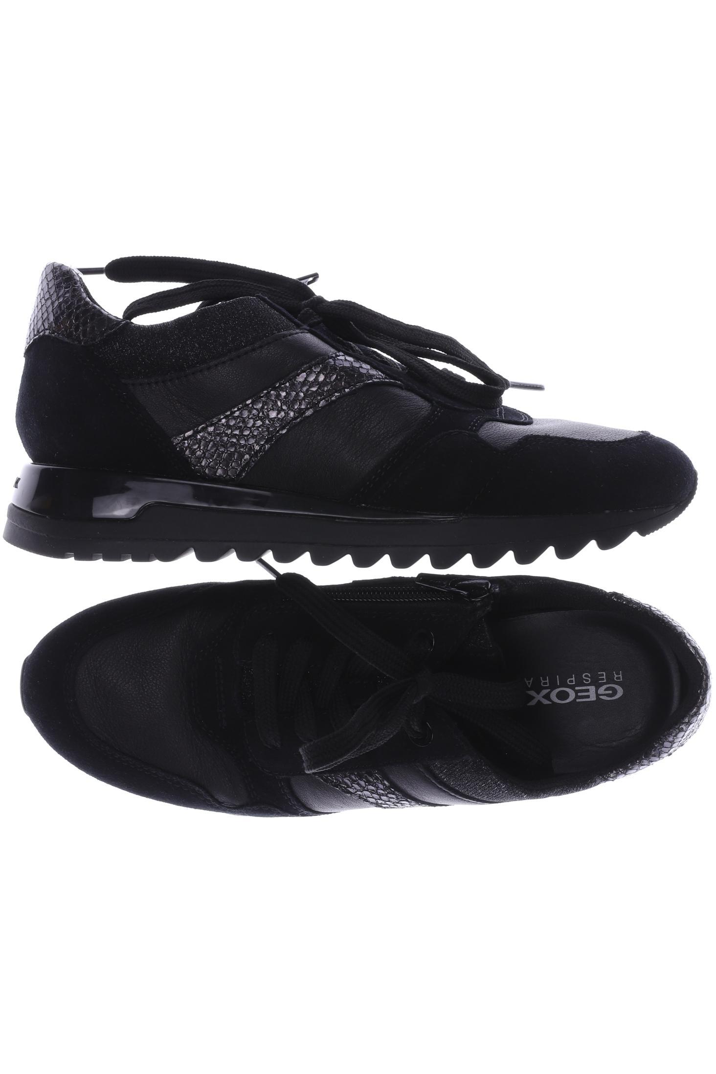 

Geox Damen Sneakers, schwarz