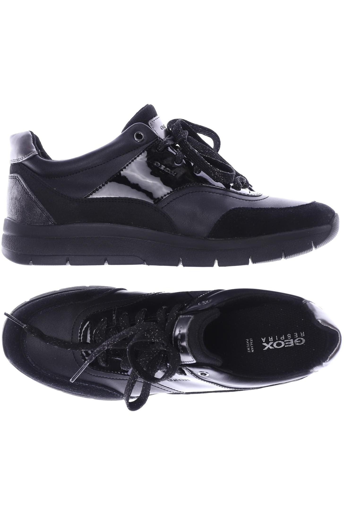 

Geox Damen Sneakers, schwarz