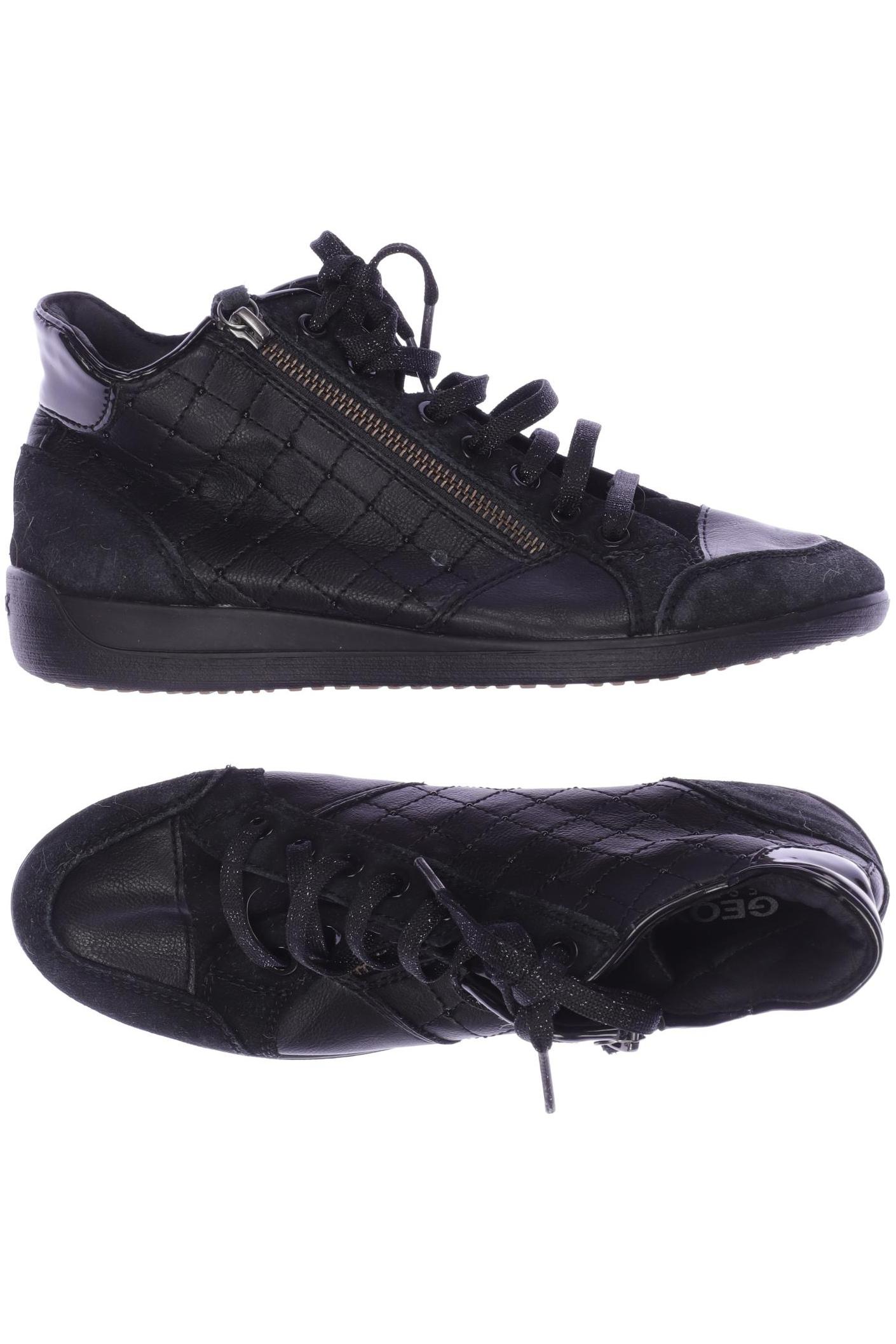 

Geox Damen Sneakers, schwarz, Gr. 38