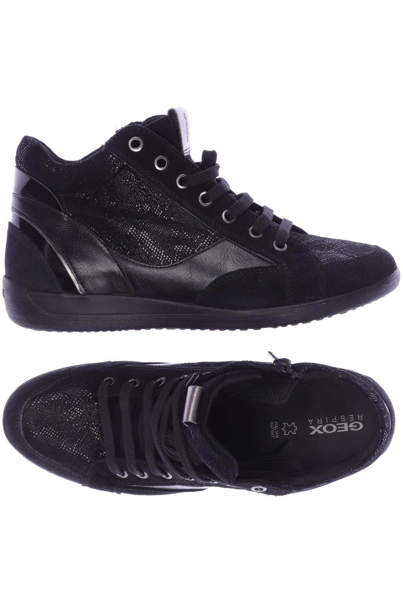 

Geox Damen Sneakers, schwarz, Gr. 38