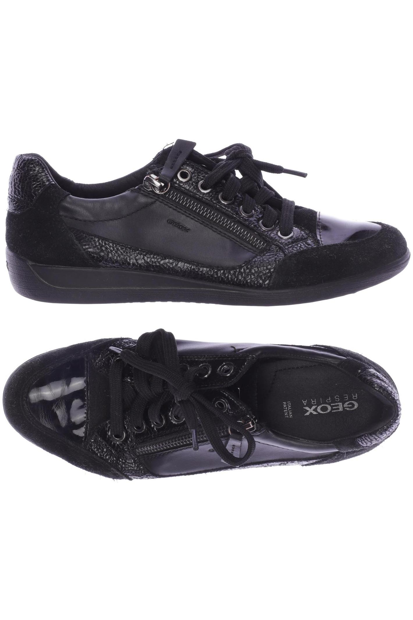 

Geox Damen Sneakers, schwarz