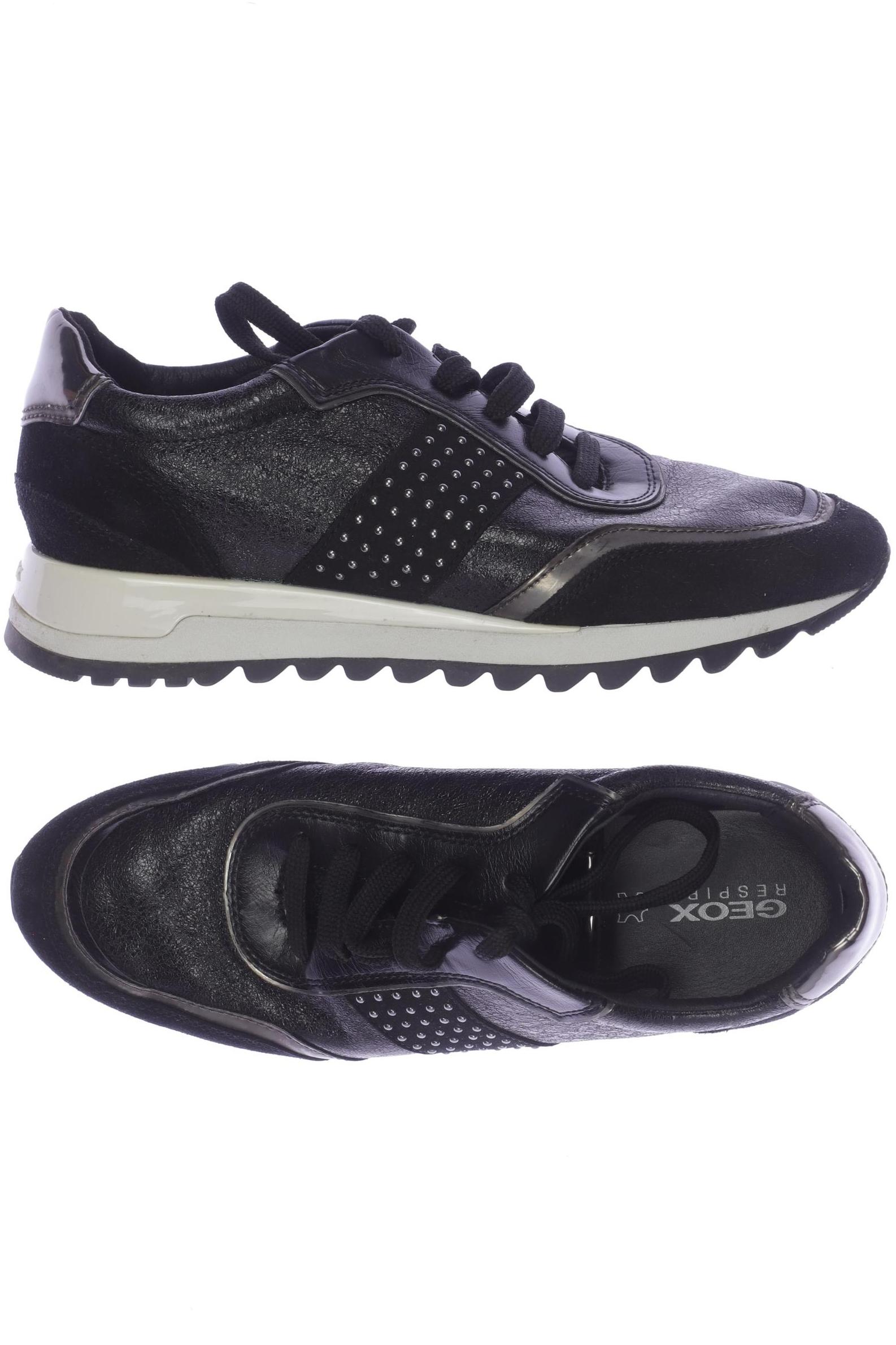 

Geox Damen Sneakers, schwarz, Gr. 38