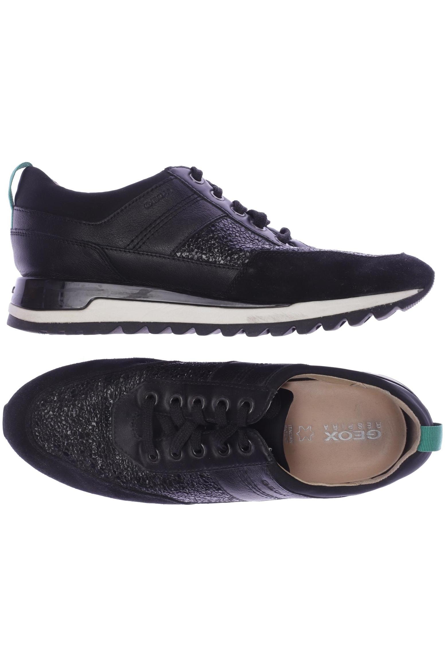 

Geox Damen Sneakers, schwarz, Gr. 39