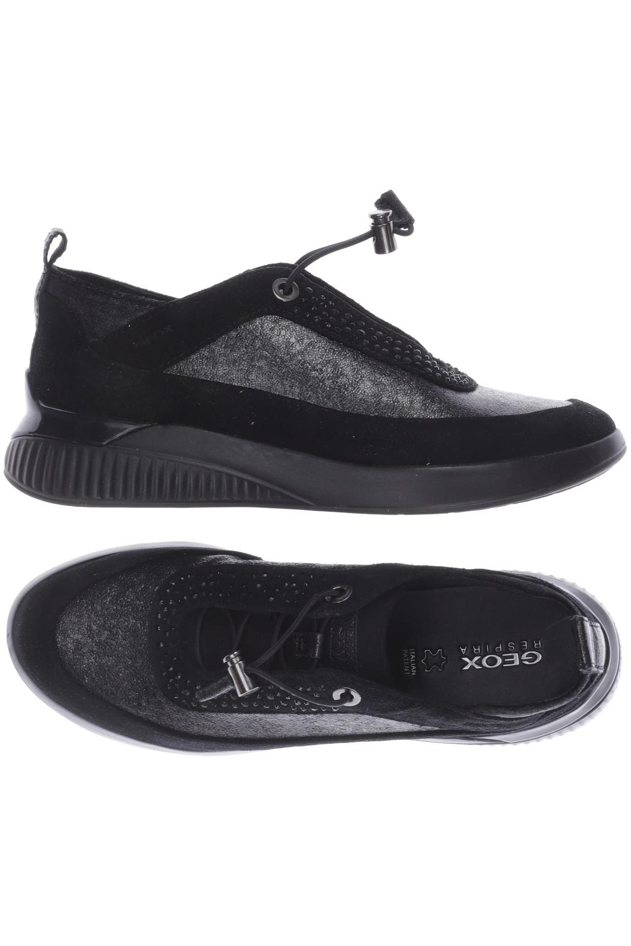

Geox Damen Sneakers, schwarz, Gr. 37