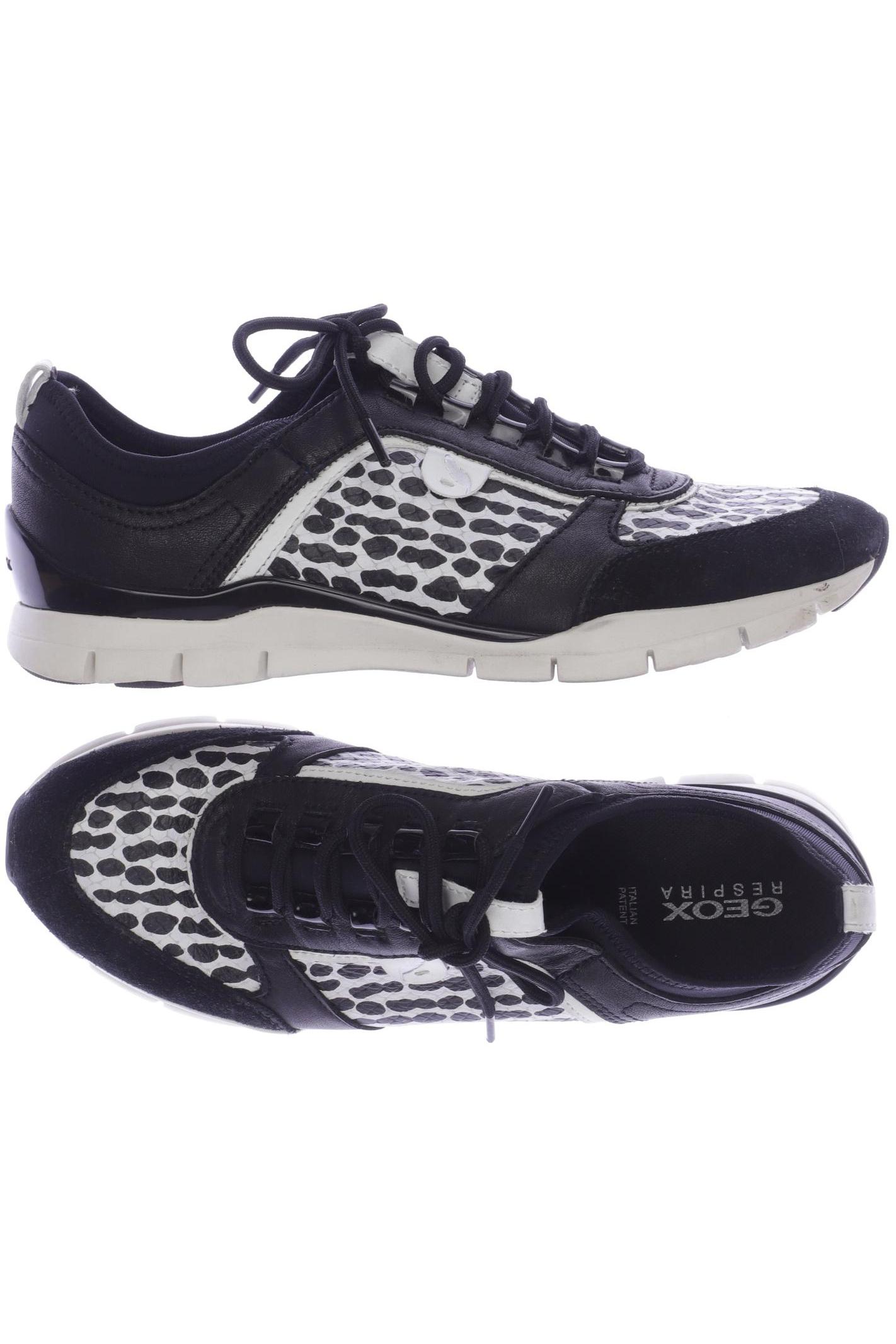 

Geox Damen Sneakers, schwarz