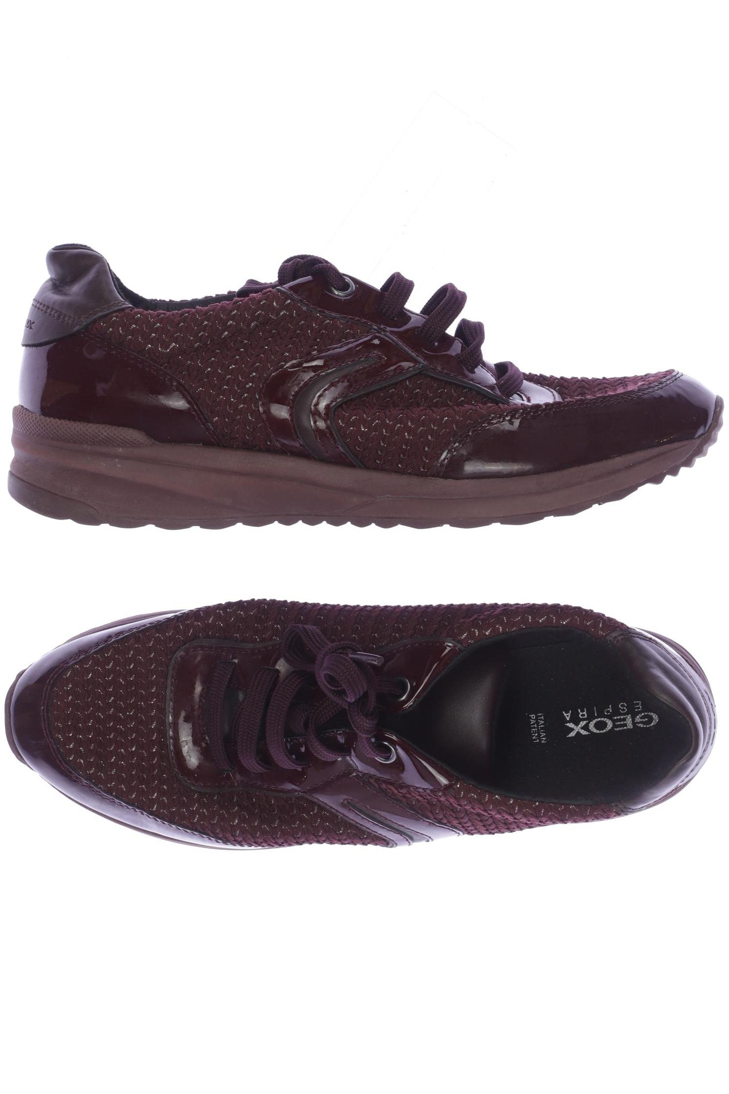 

Geox Damen Sneakers, bordeaux, Gr. 39